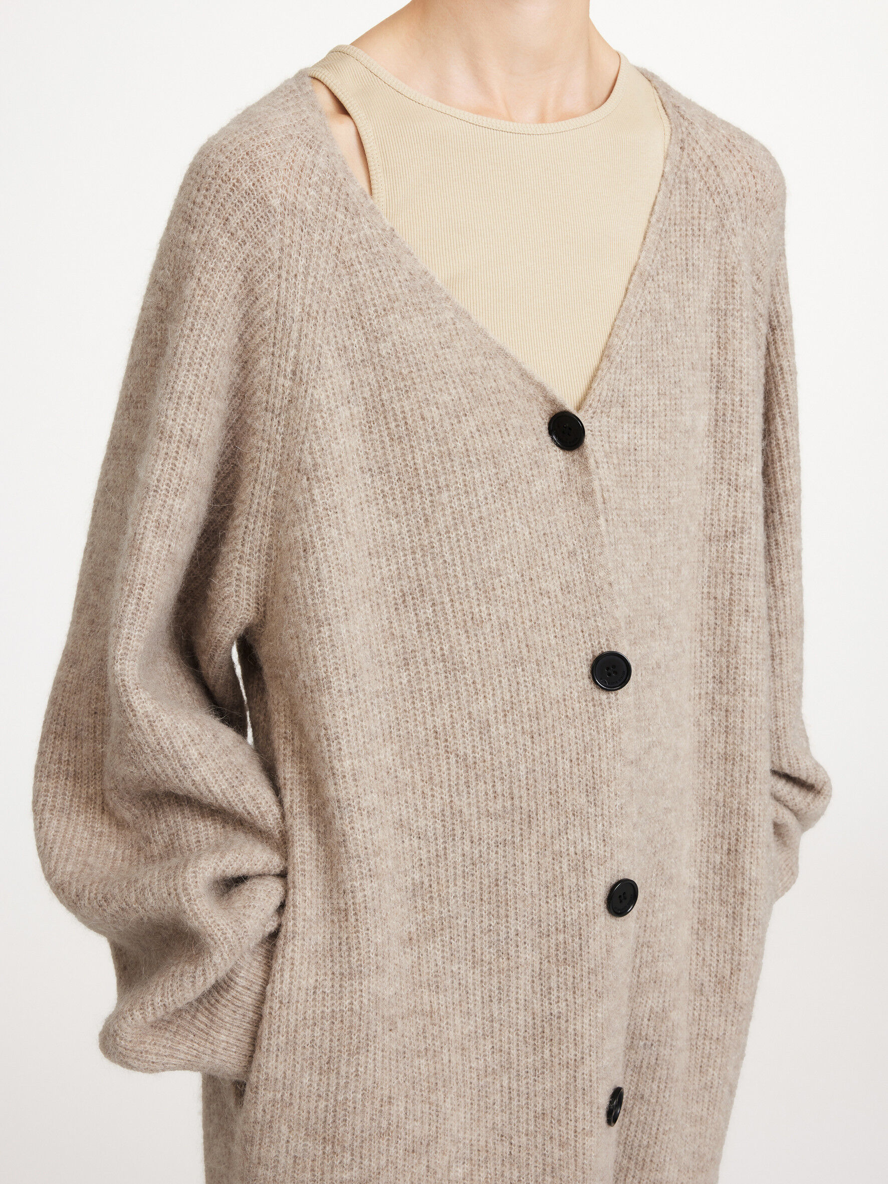 Cyrus mohair-blend cardigan - Buy Clothing online