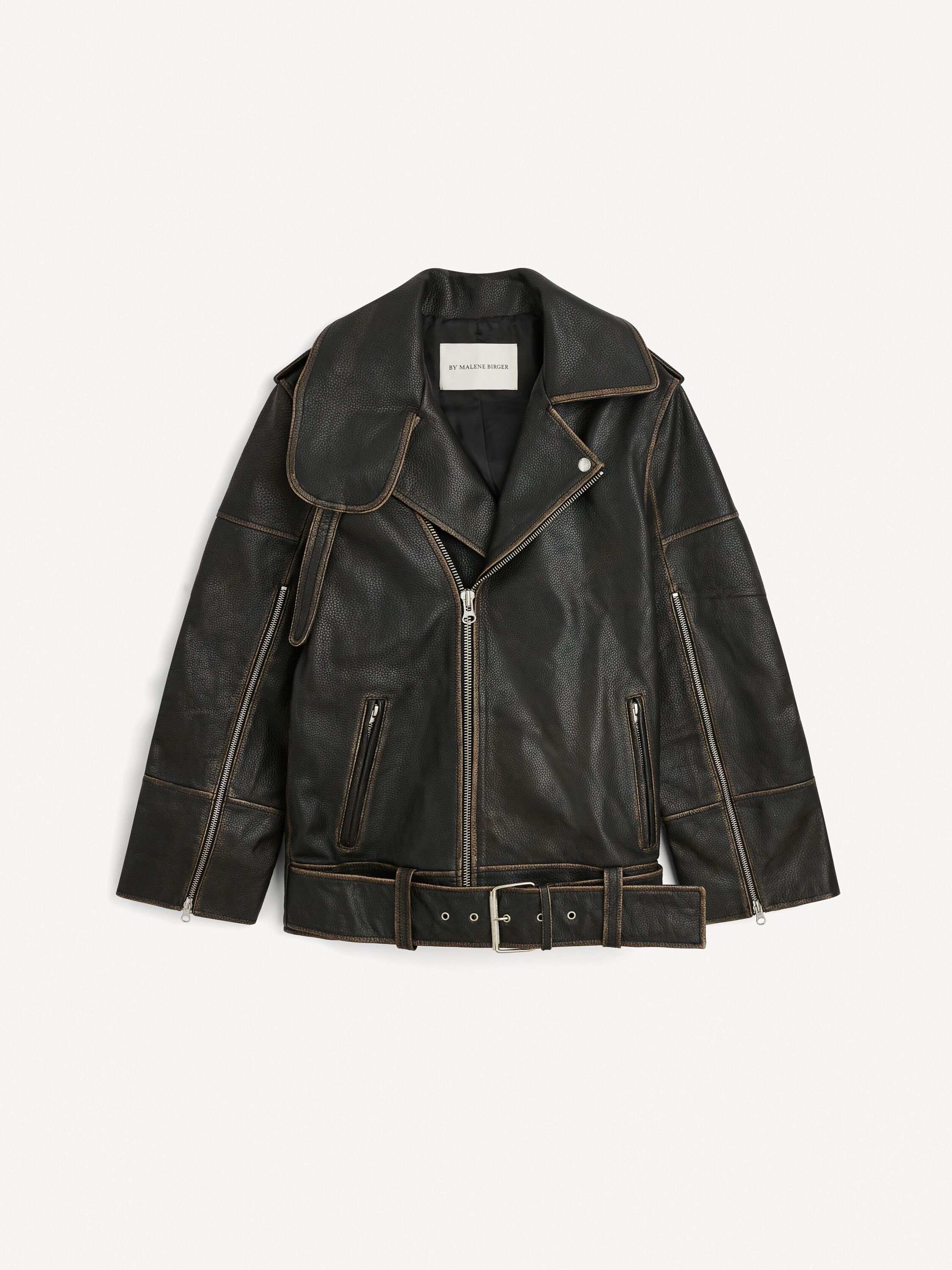 Beatrisse leather jacket - Buy Coats & Jackets online | By Malene 