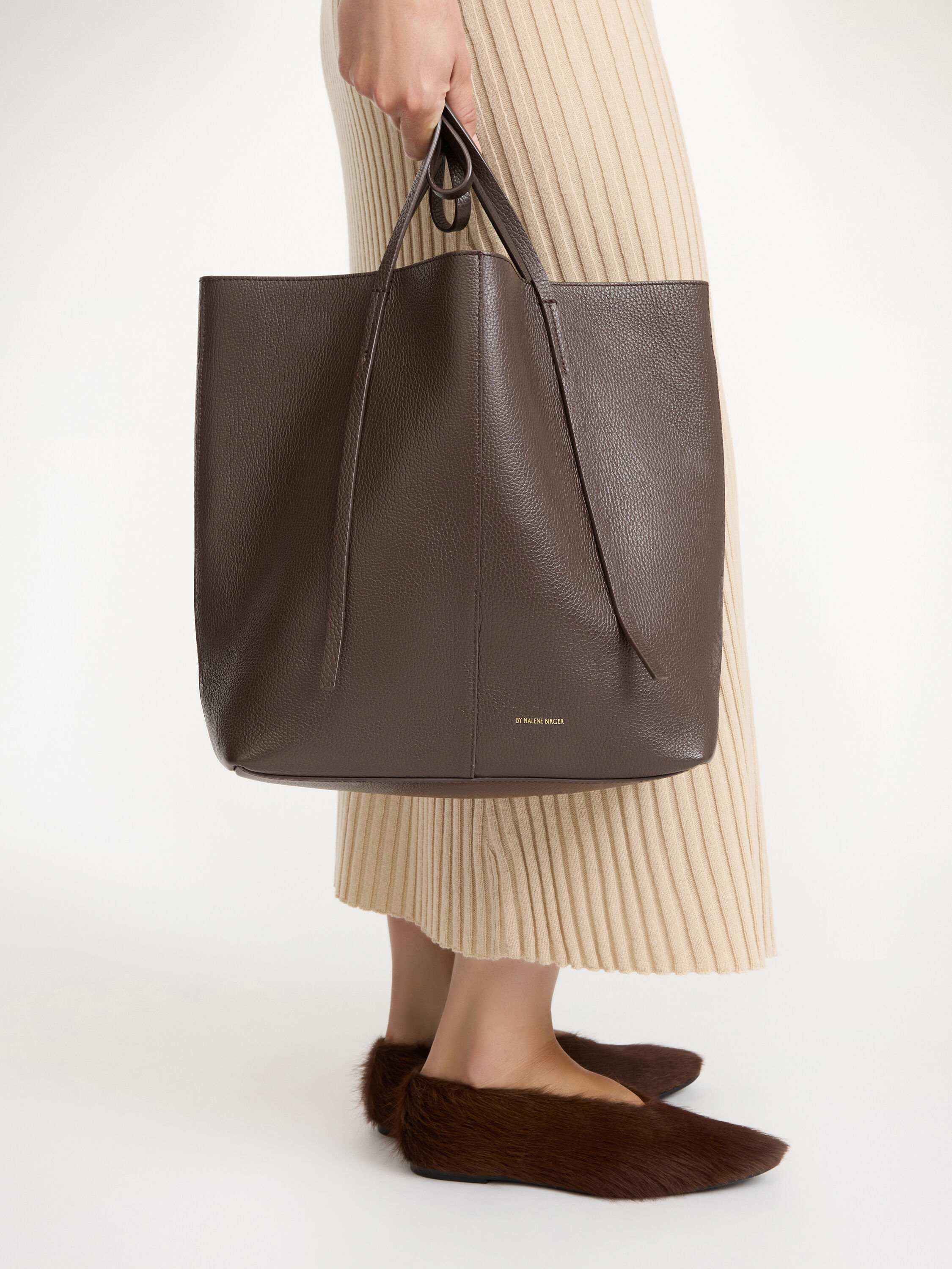Abilso leather tote bag