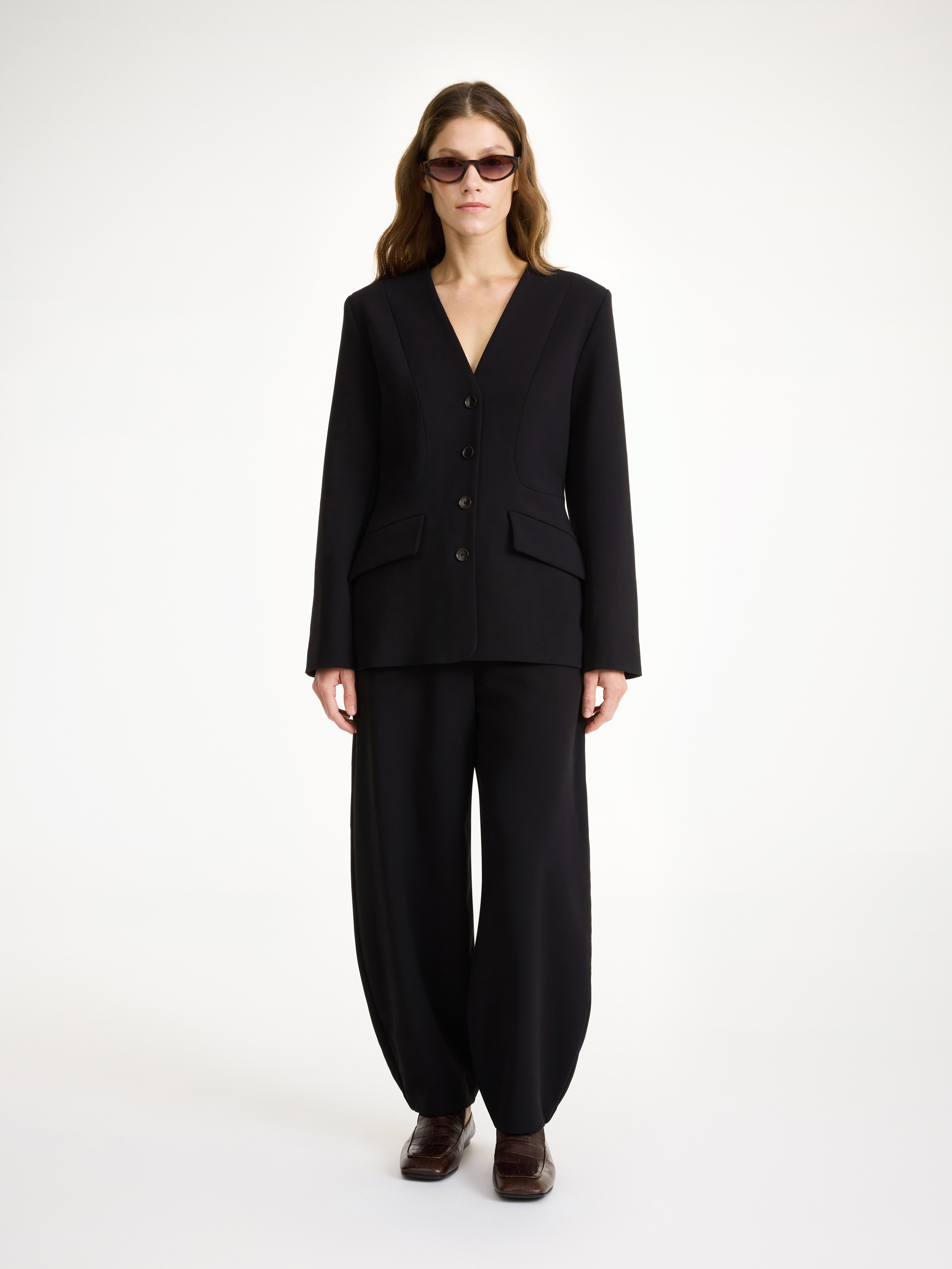 By Malene Birger Rilane Blazer In Black