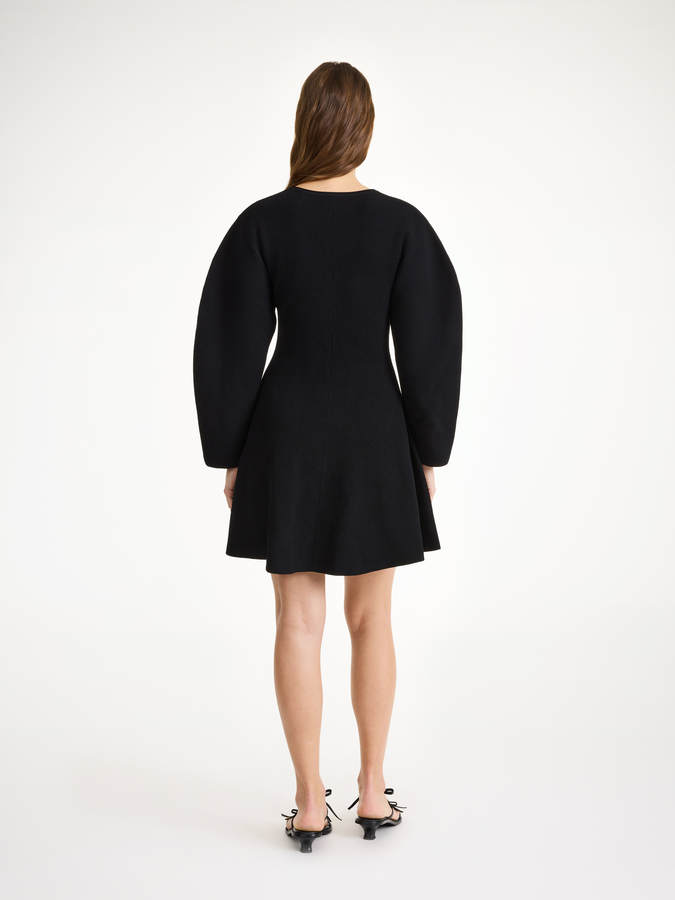 Shop By Malene Birger Francesa Mini Dress In Black