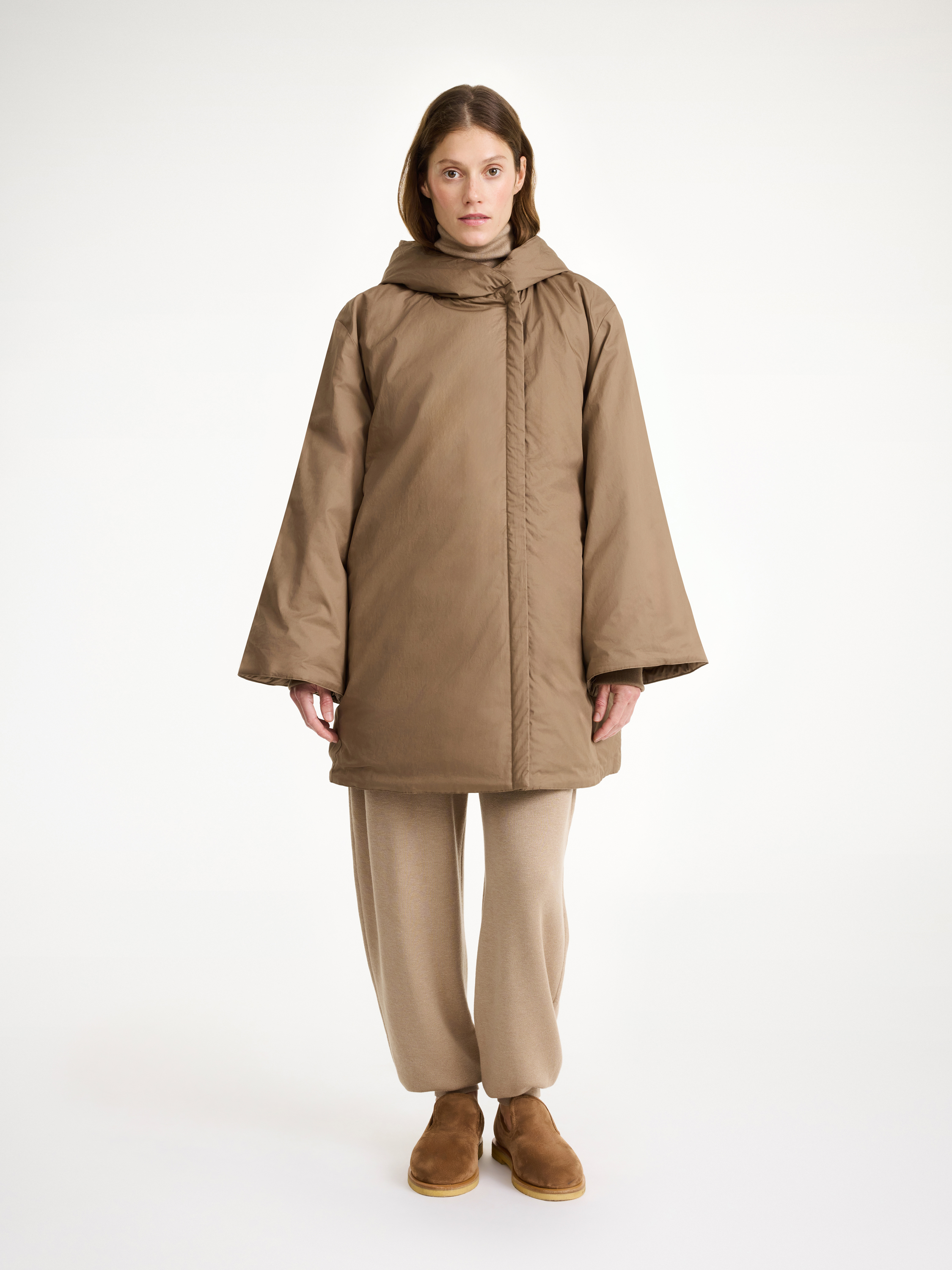 By Malene Birger Sallimo Padded Coat In Shitake