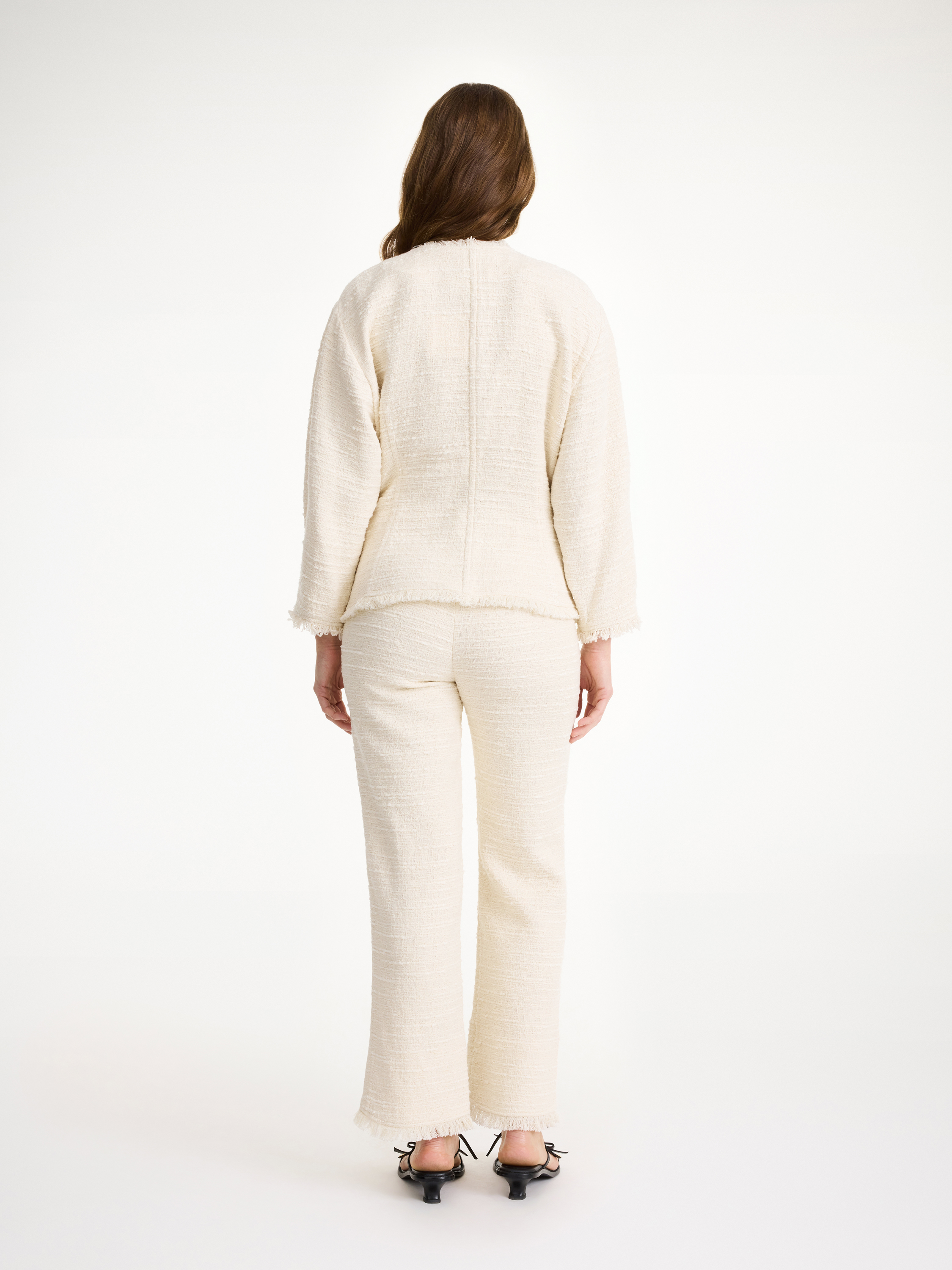 Shop By Malene Birger Vascaya Blazer In Soft White