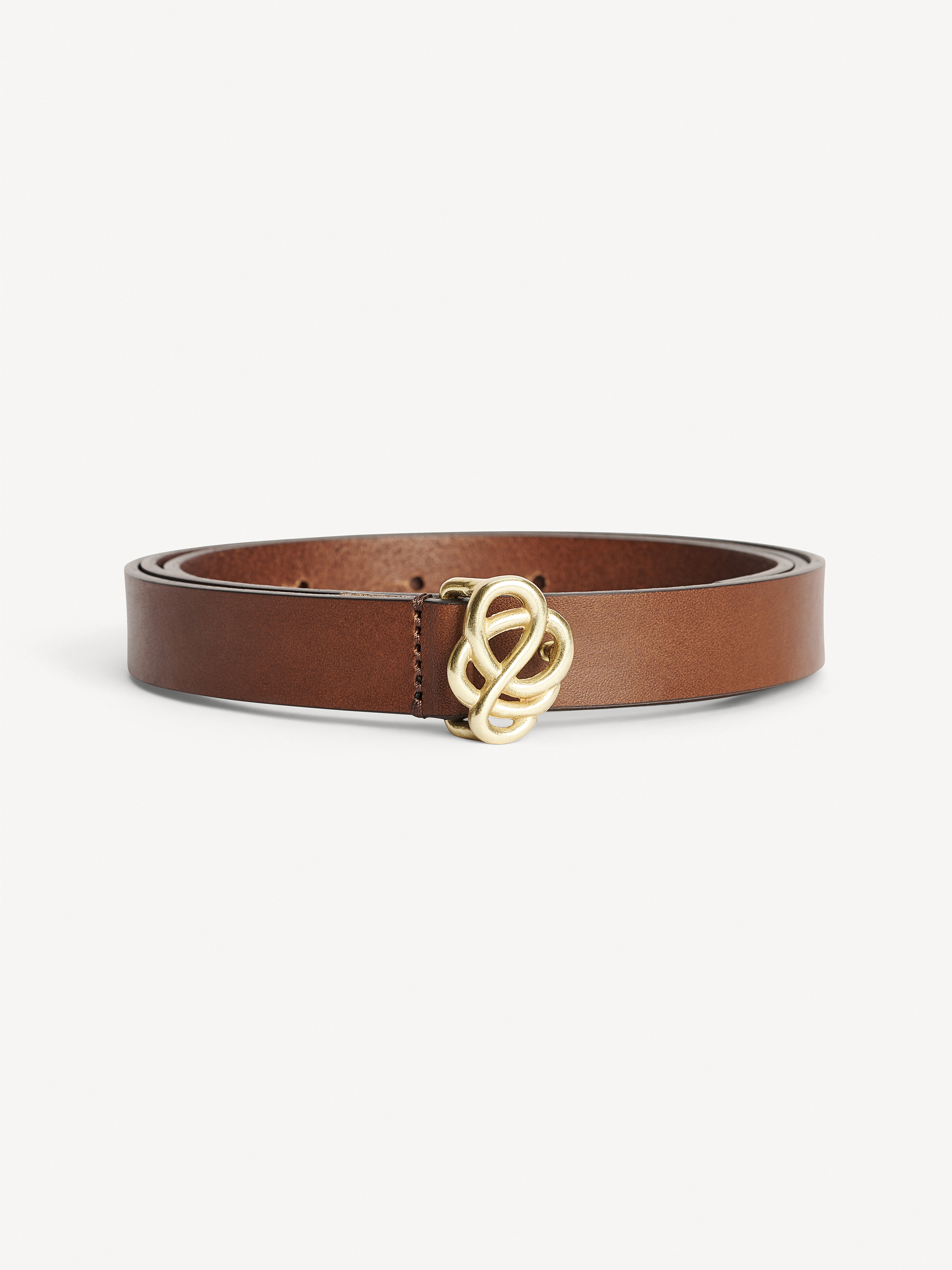 By Malene Birger Ouma Leather Belt In Brown