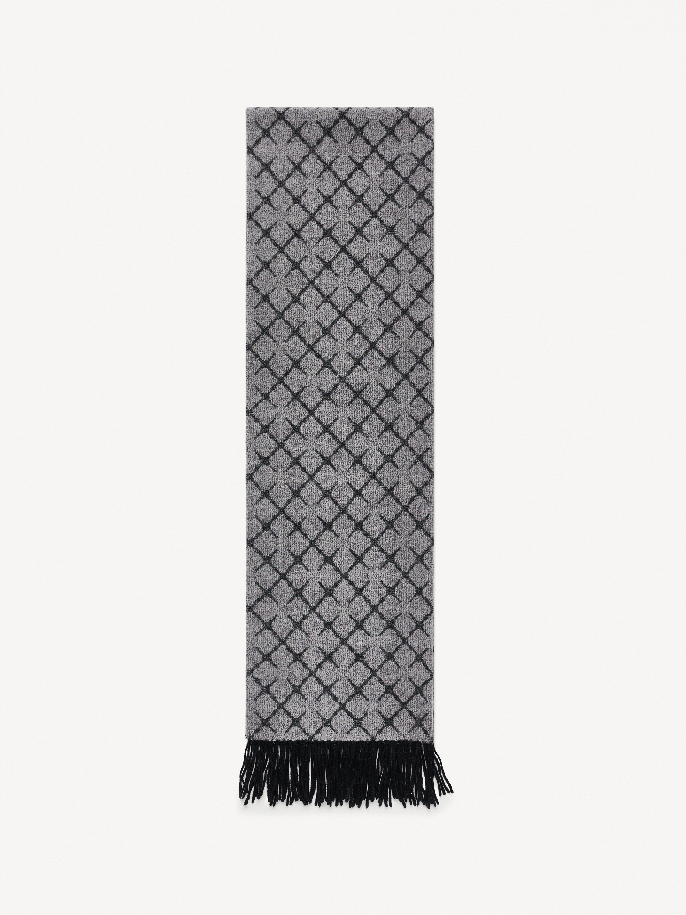 By Malene Birger Ortega Cashmere-blend Scarf In Black