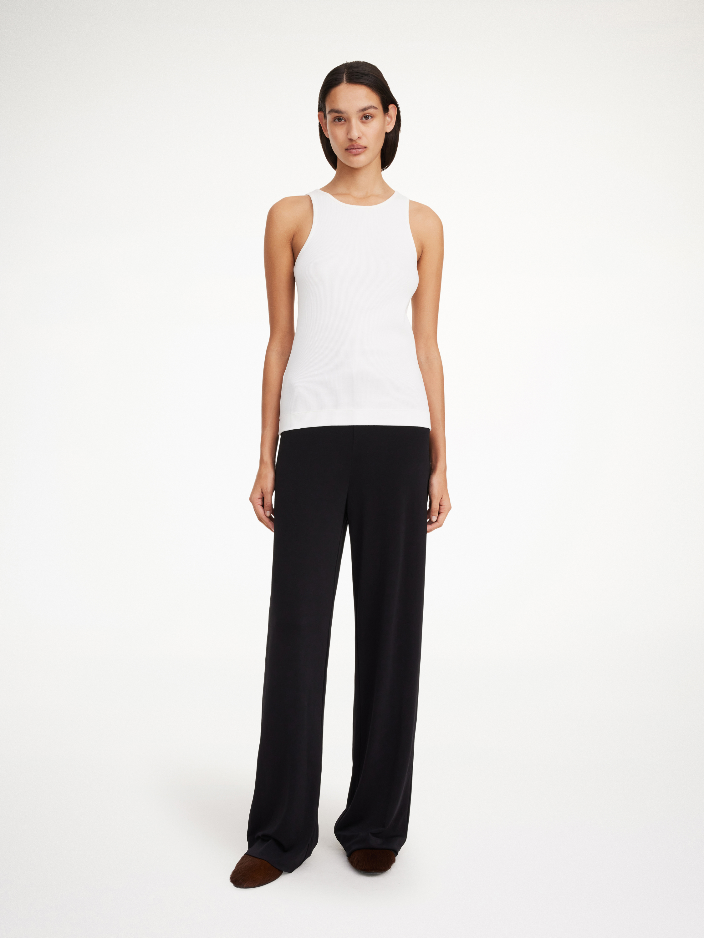 By Malene Birger Mandala Wide-leg Trousers In Black