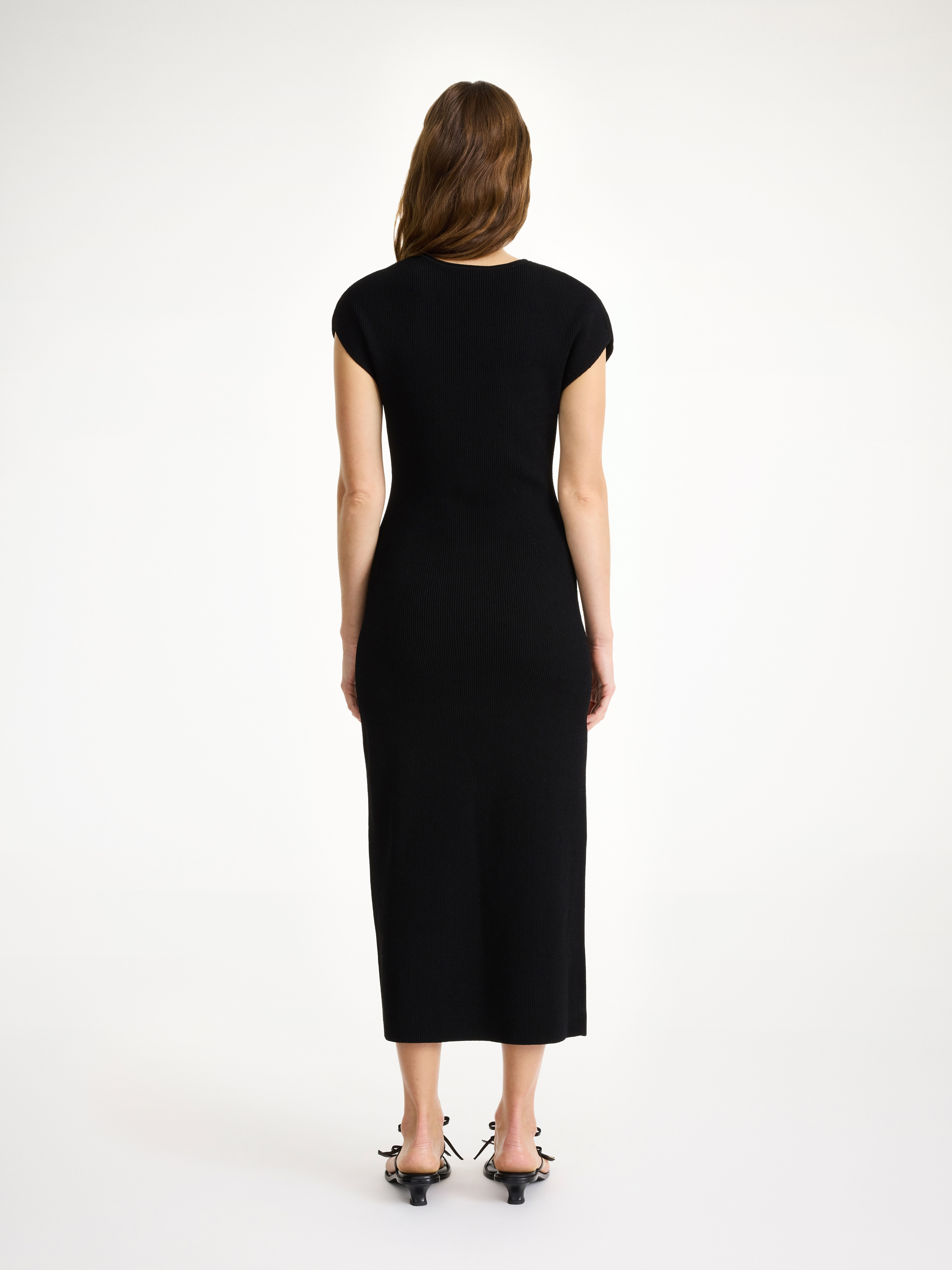 Shop By Malene Birger Bielas Maxi Dress In Black