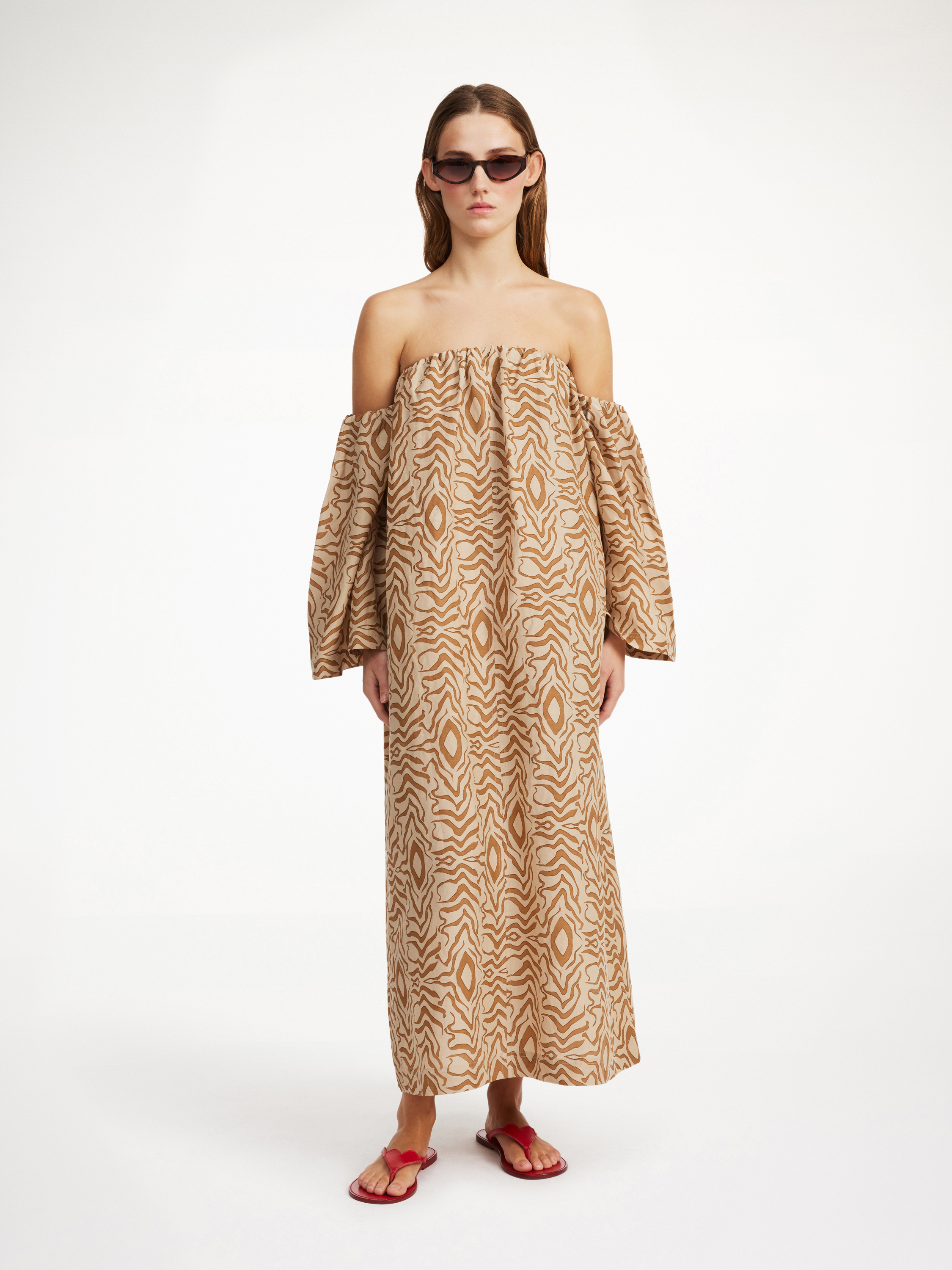 By Malene Birger Aias Maxi Dress In Peacock