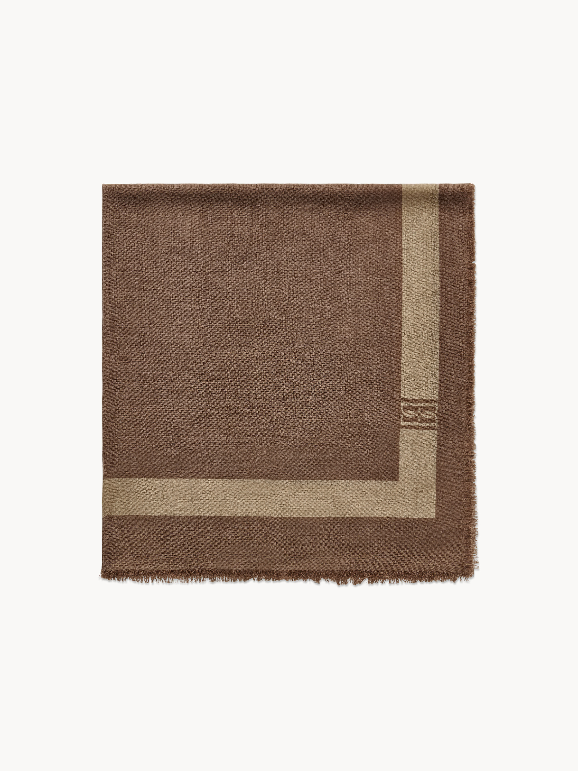 By Malene Birger Monlo Wool Scarf In Brown