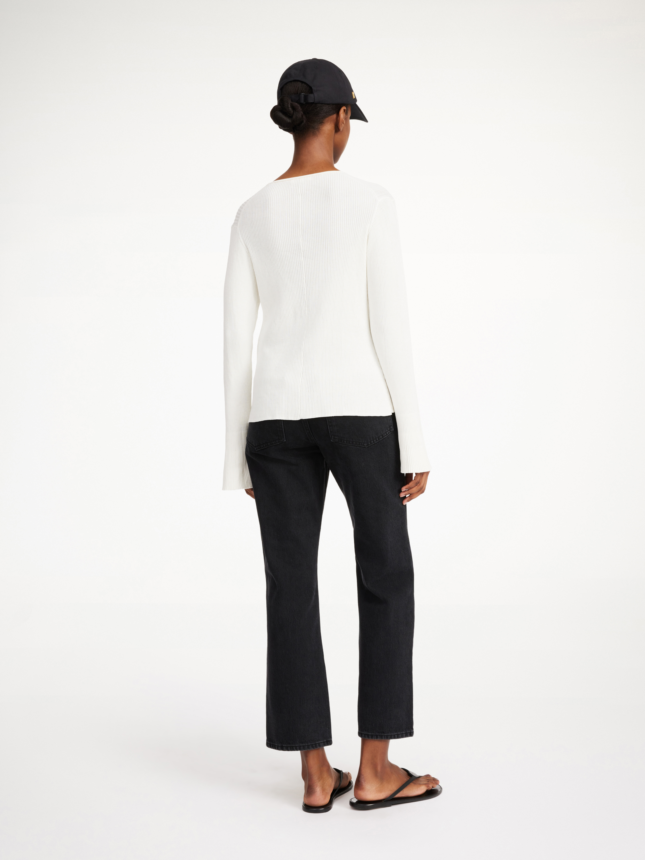 Shop By Malene Birger Cirella Cardigan In Soft White