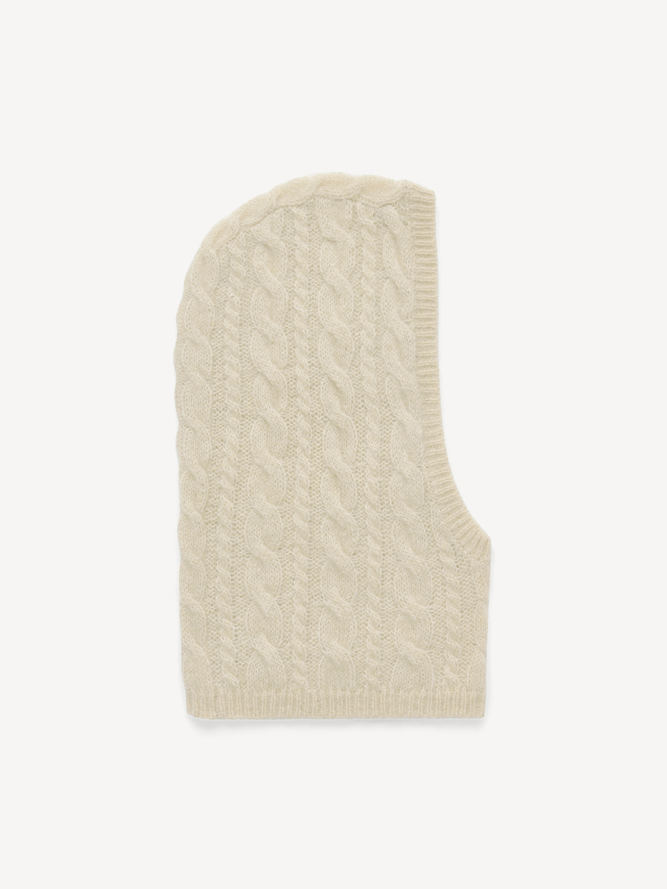 By Malene Birger Renima Wool Balaclava In White