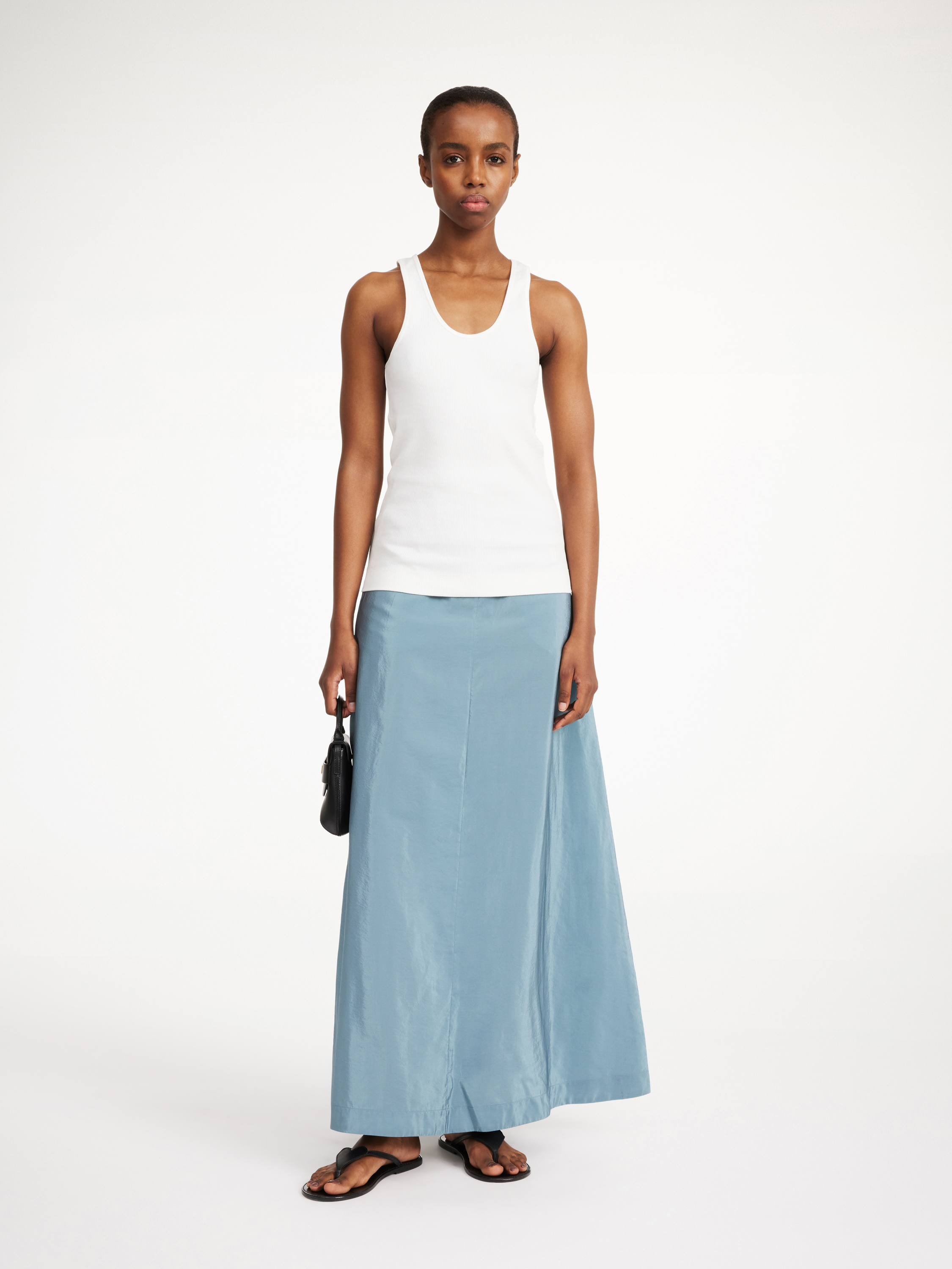 By Malene Birger Isoldas Maxi Skirt In Cool Water