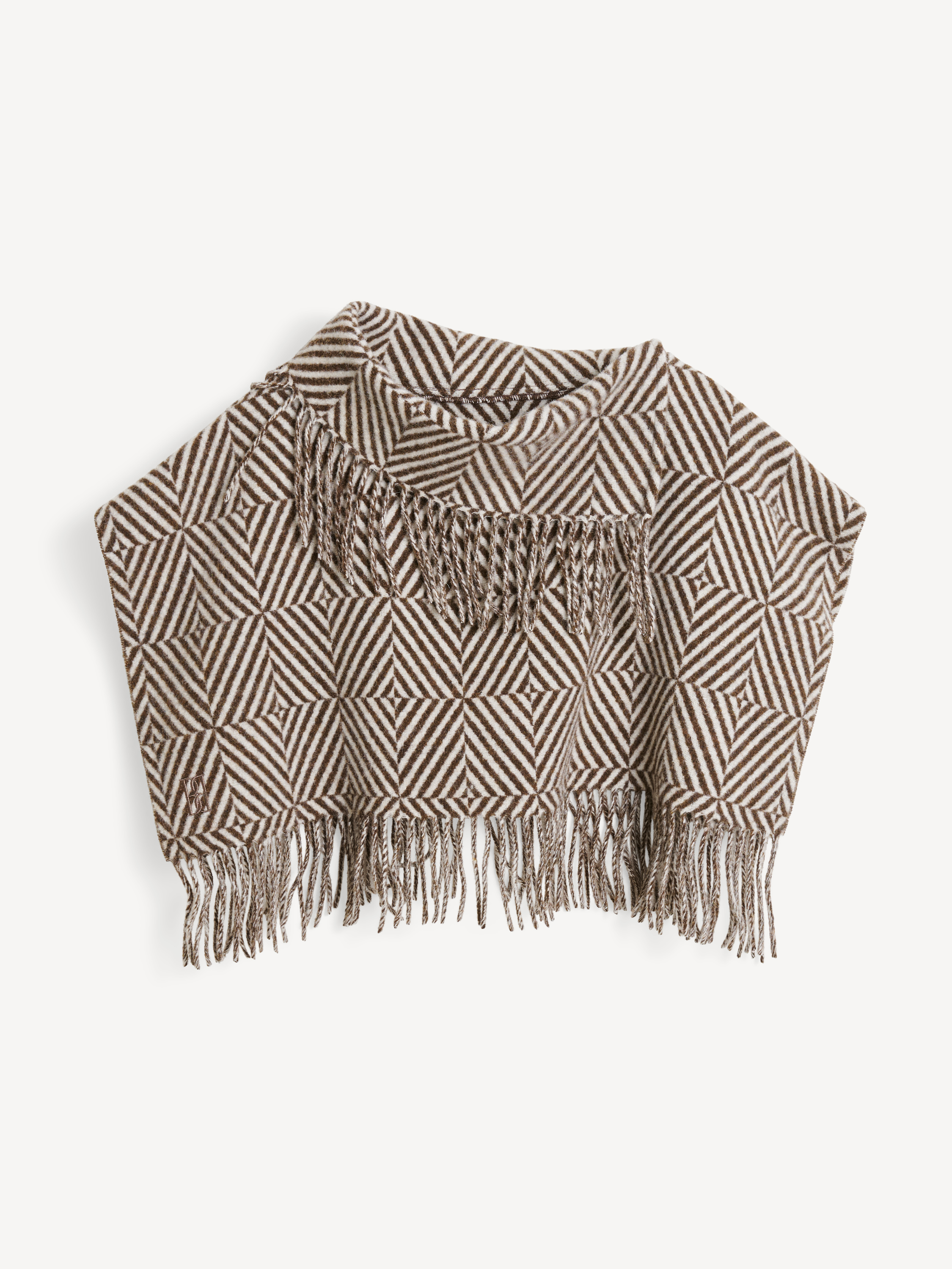 By Malene Birger Turtlas Wool Bib In Birdeye