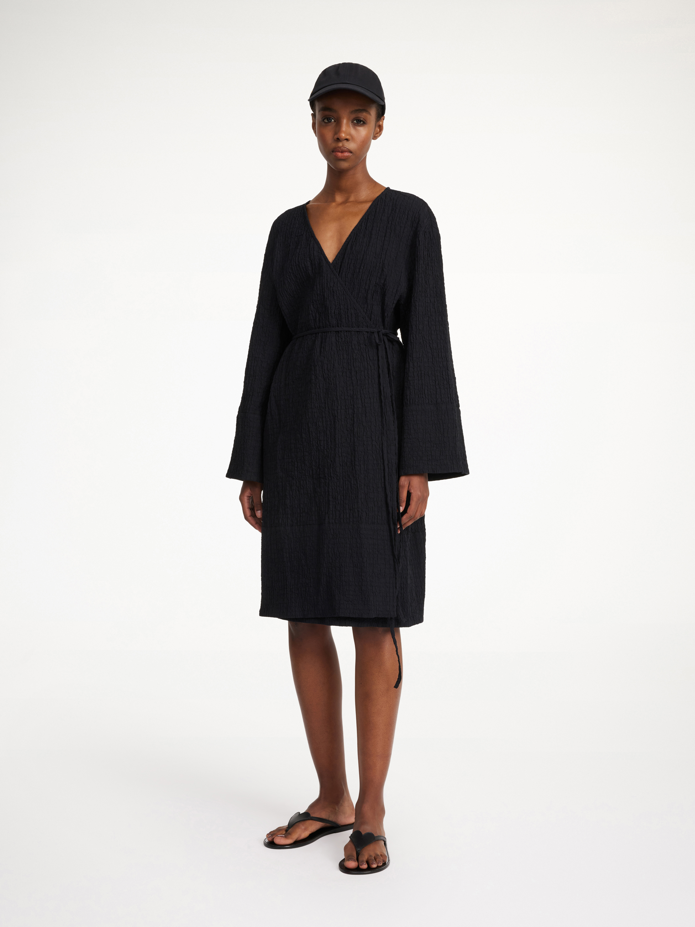 By Malene Birger Maunas Midi Dress In Black