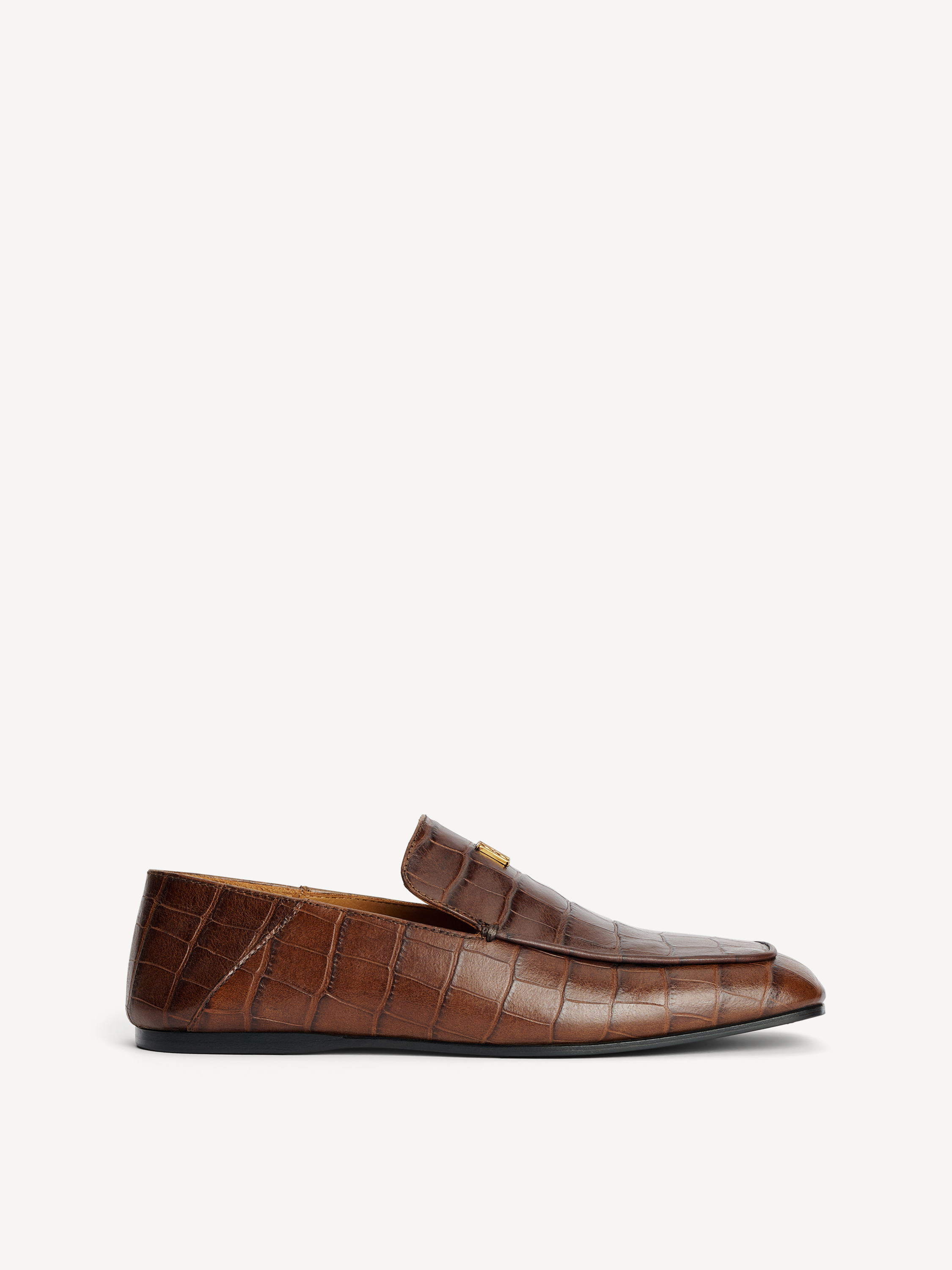 By Malene Birger Tresina Leather Loafers In Bison