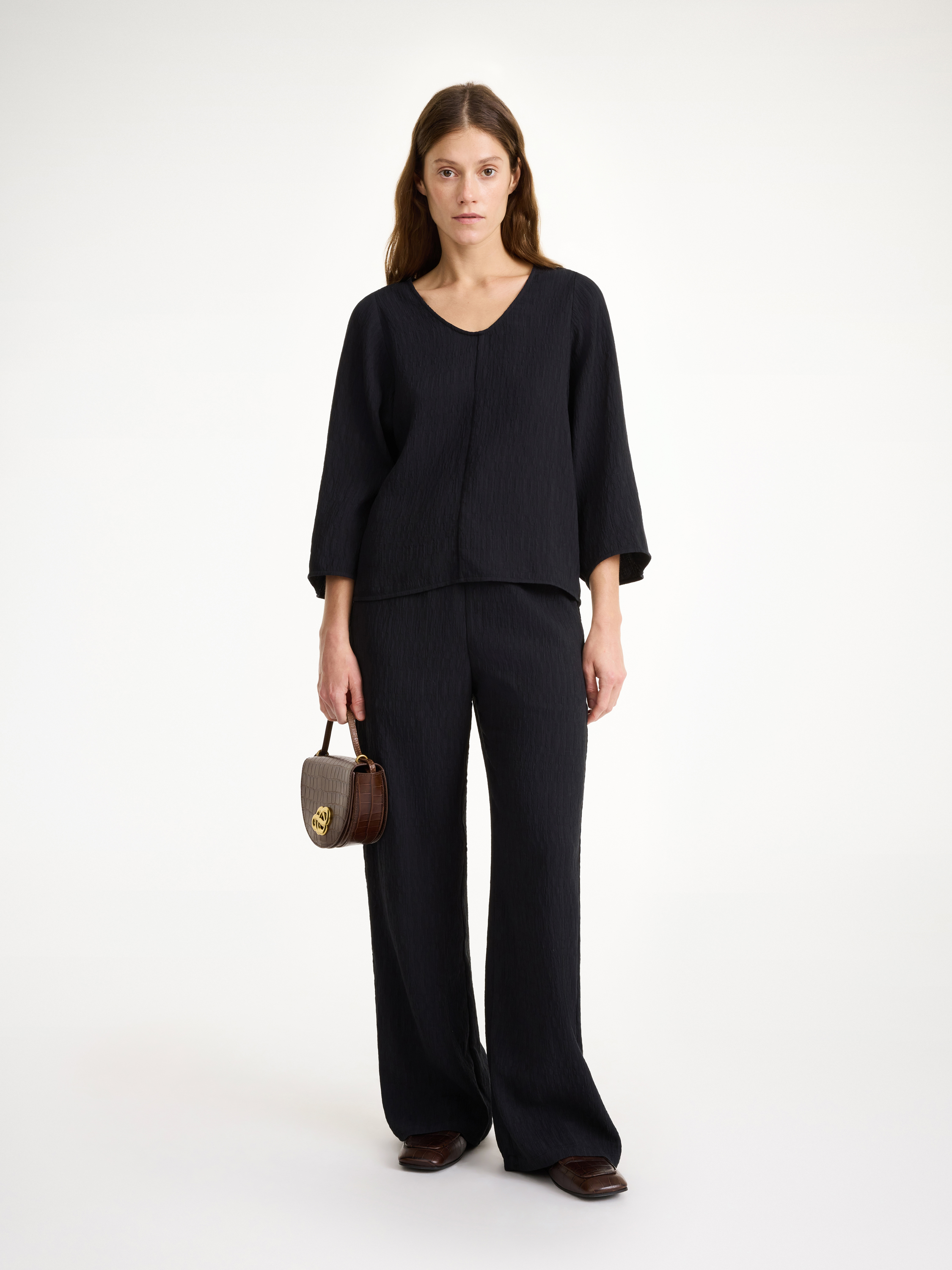 By Malene Birger Calyas Blouse In Black