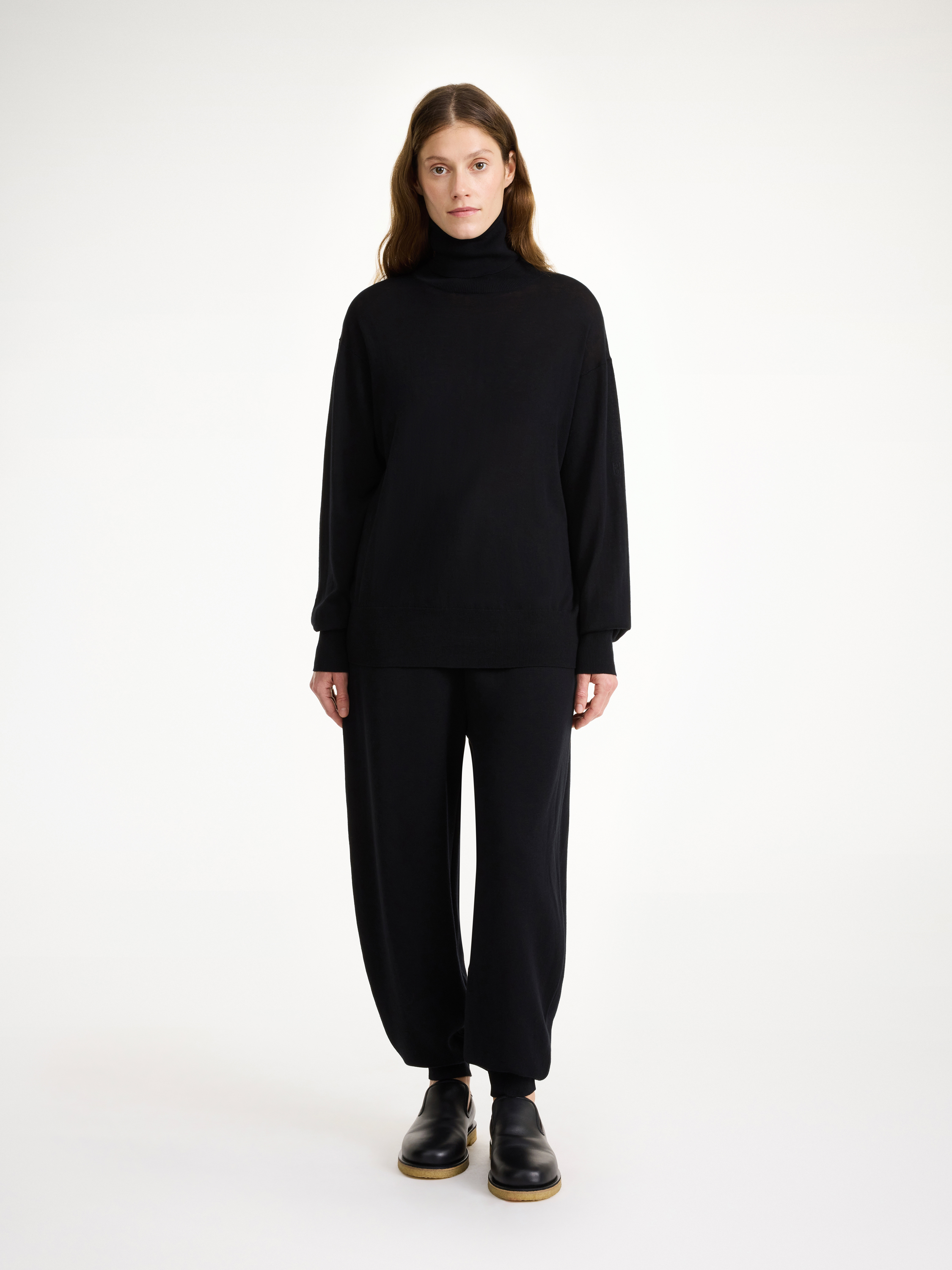 By Malene Birger Mohsen Turtleneck Sweater In Black