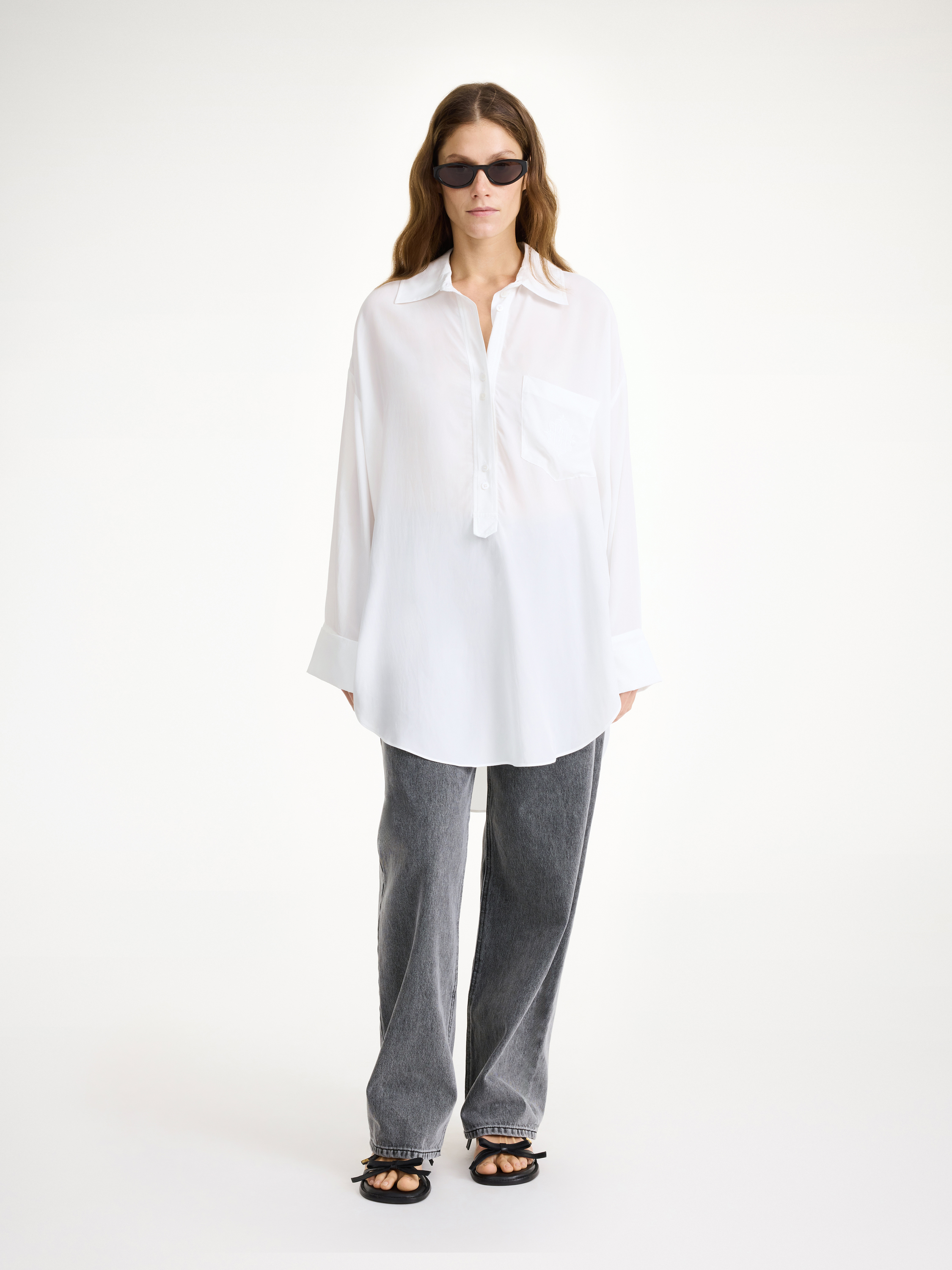 By Malene Birger Maye Shirt In Soft White