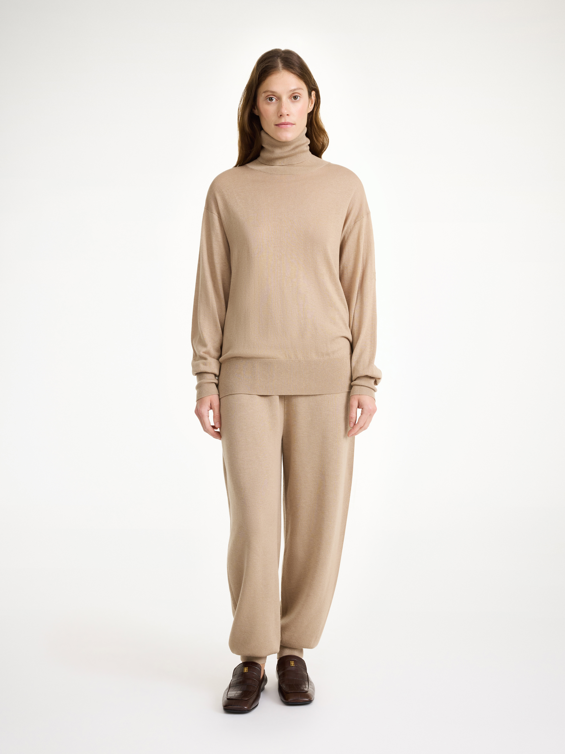 By Malene Birger Mohsen Turtleneck Sweater In Nomad