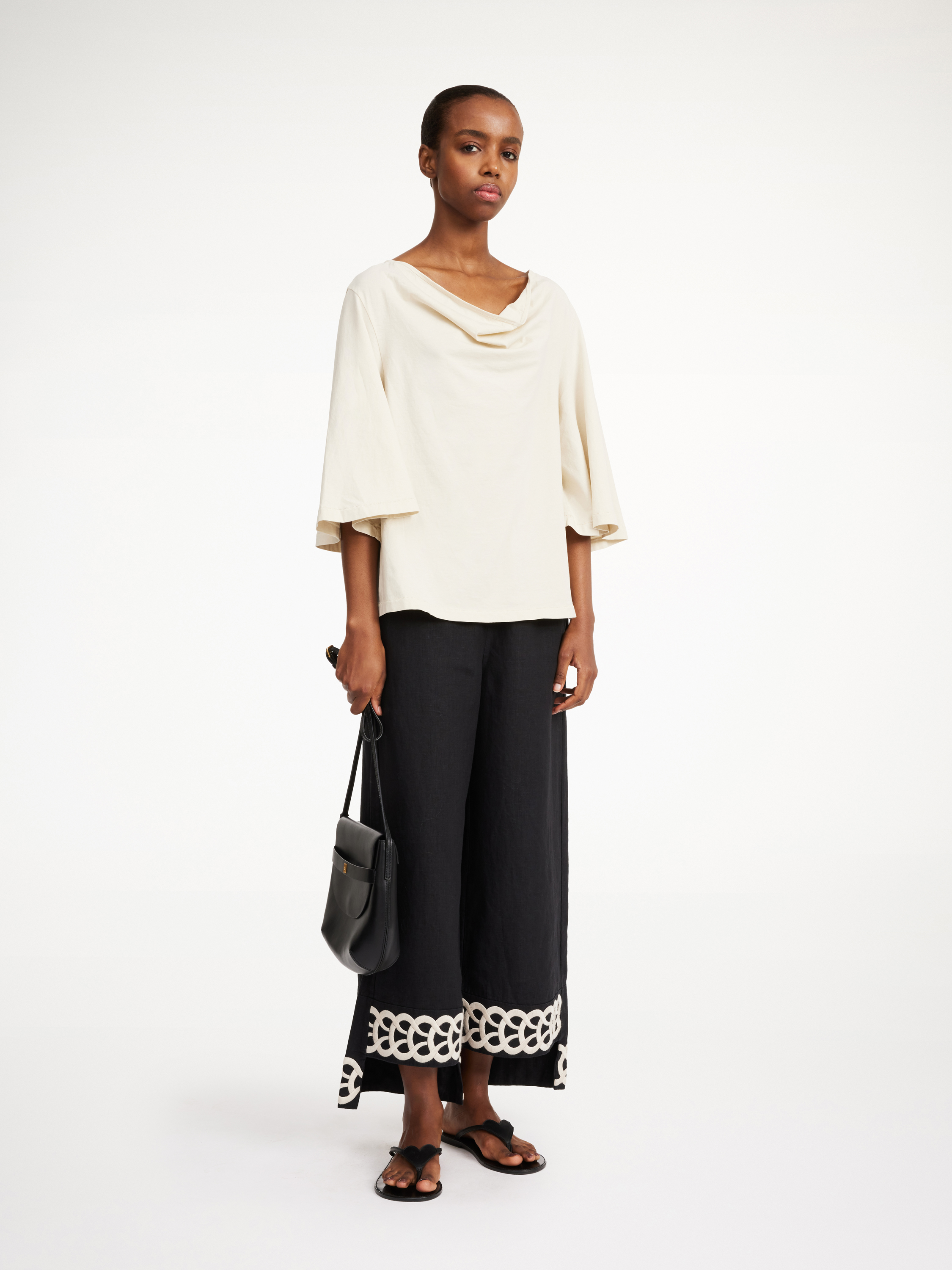 BY MALENE BIRGER MIRABELLOS LINEN TROUSERS