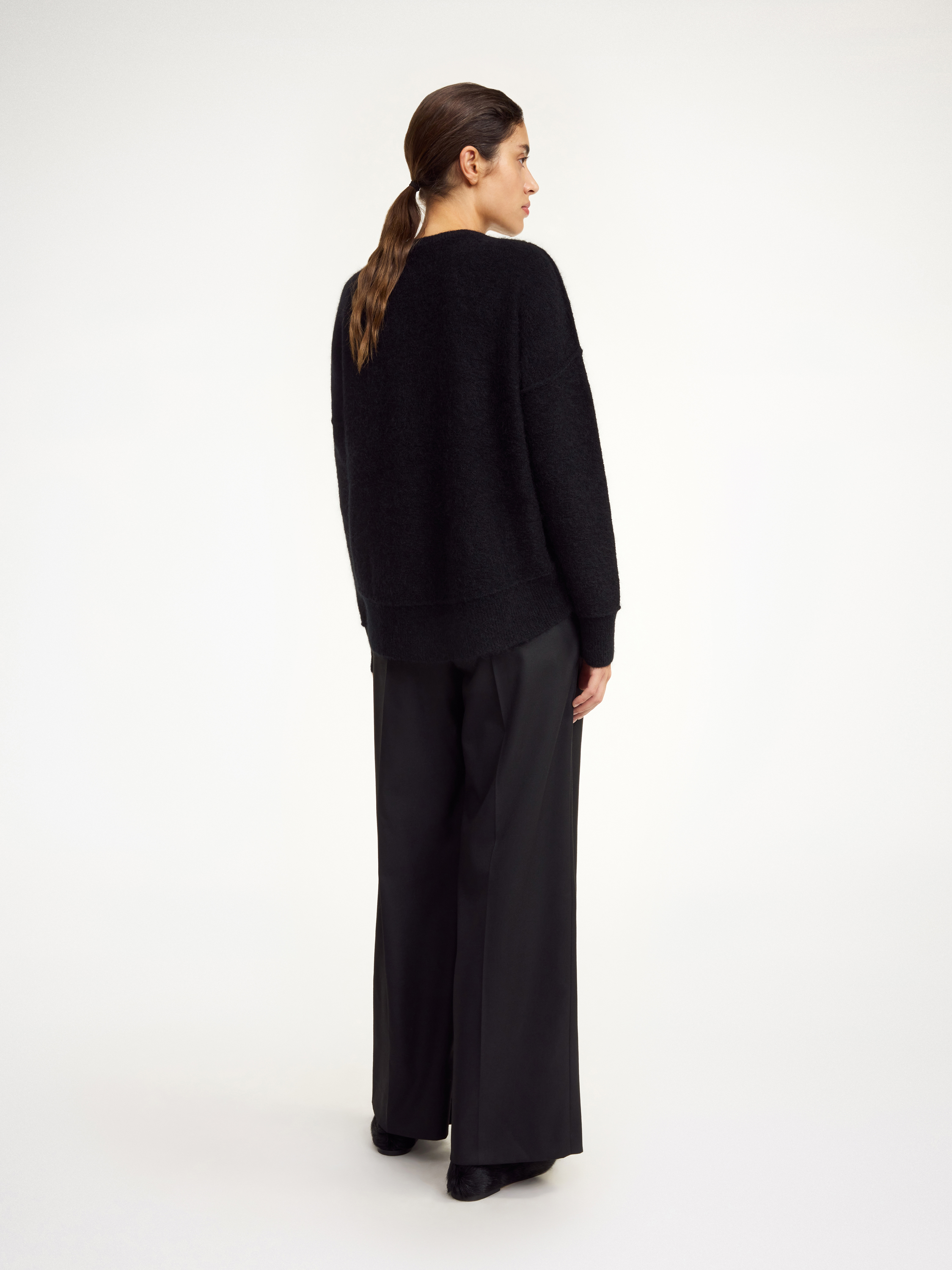 Shop By Malene Birger Biagiorms Sweater In Black