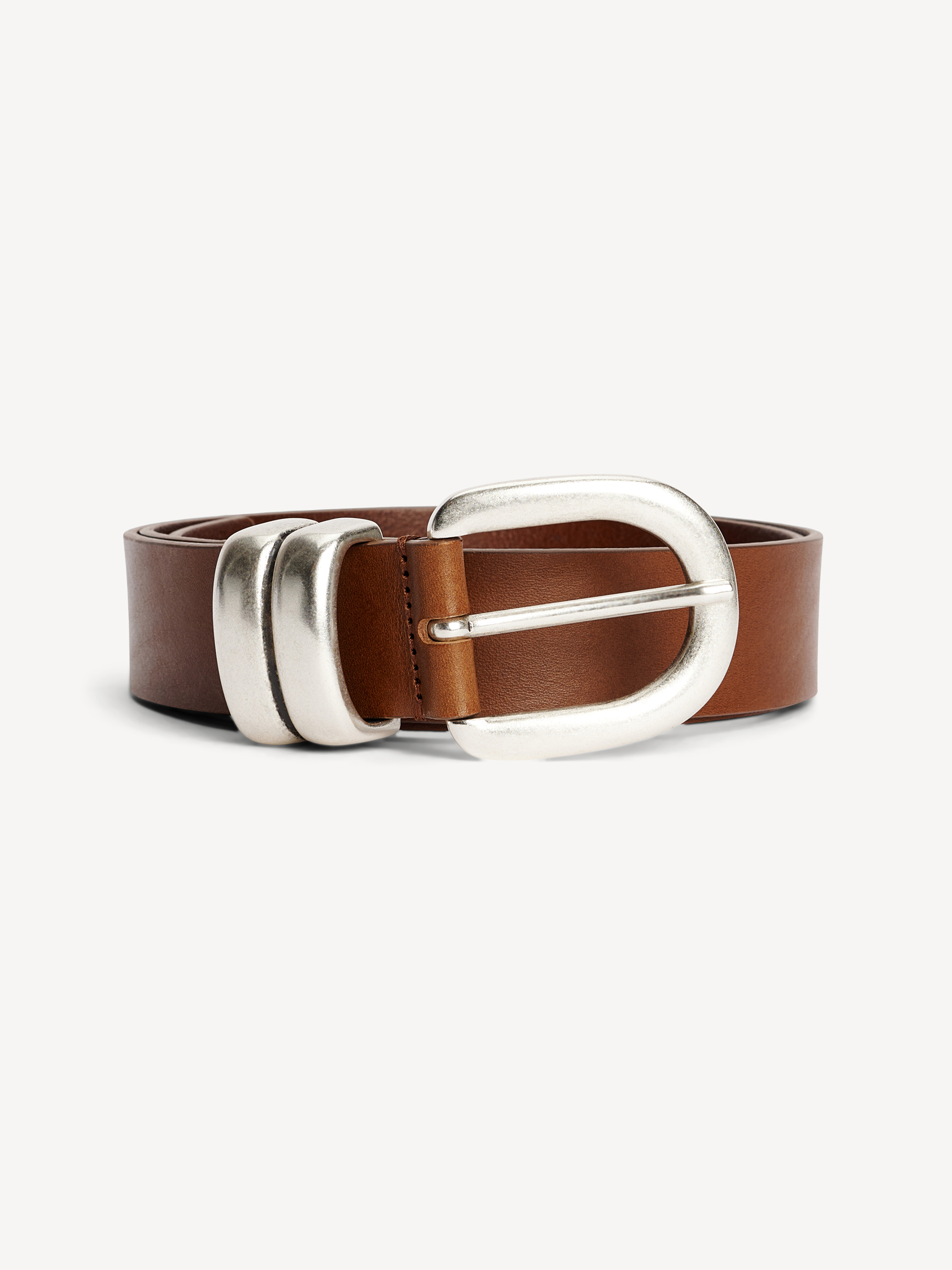 By Malene Birger Zoira Leather Belt In Brown