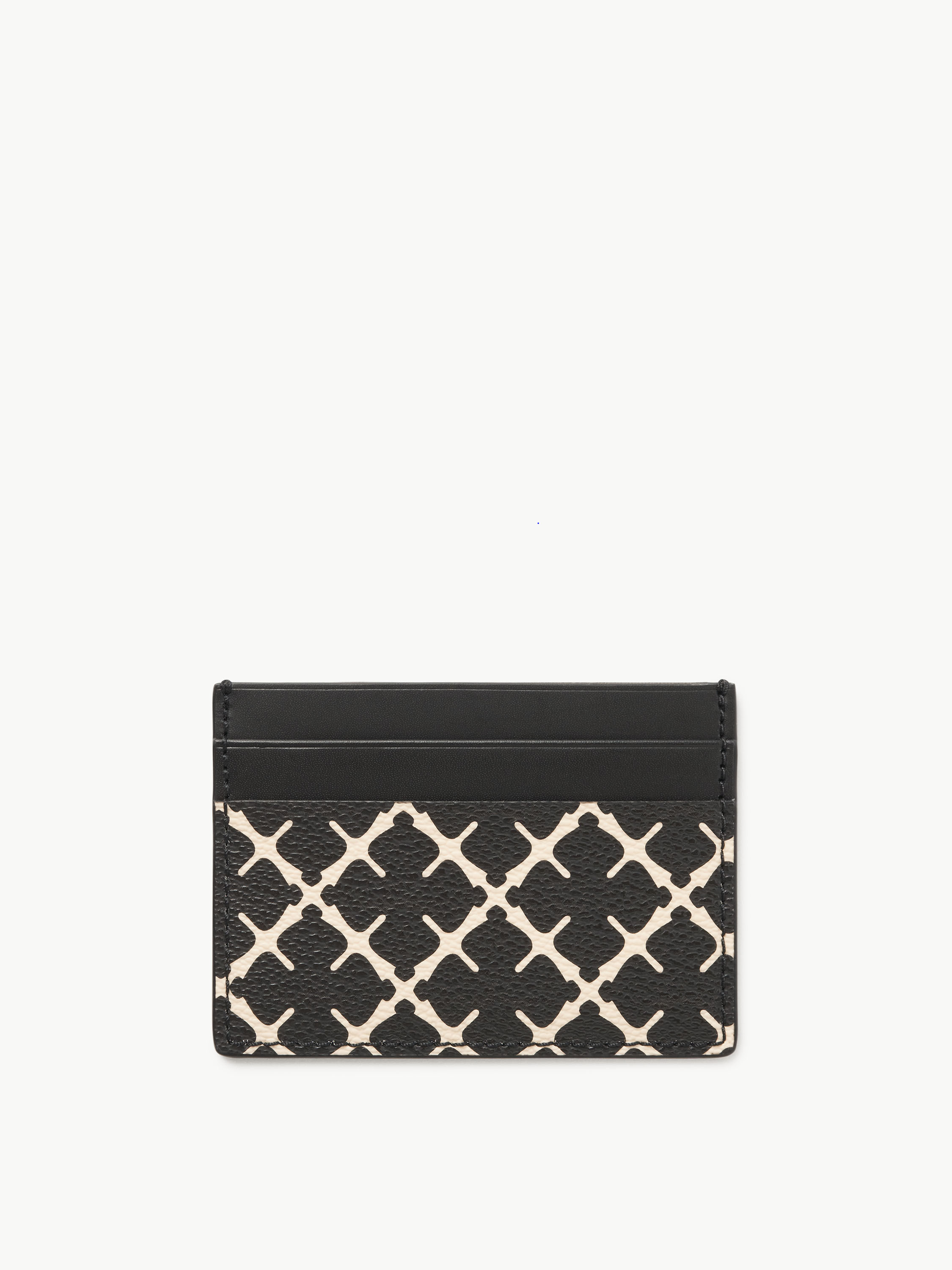 By Malene Birger Elia Printed Cardholder In Black