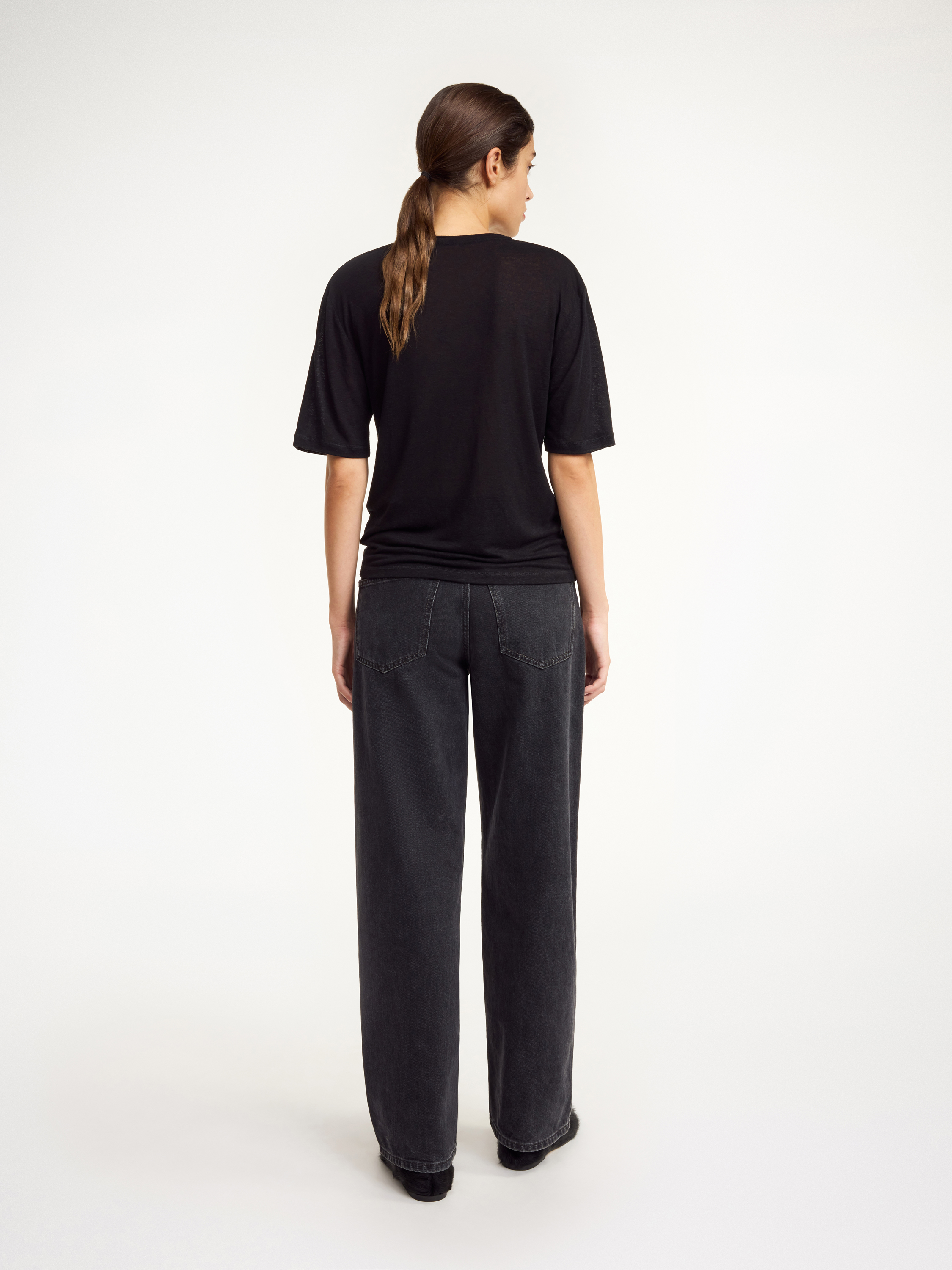 Shop By Malene Birger Amaringa T-shirt In Black