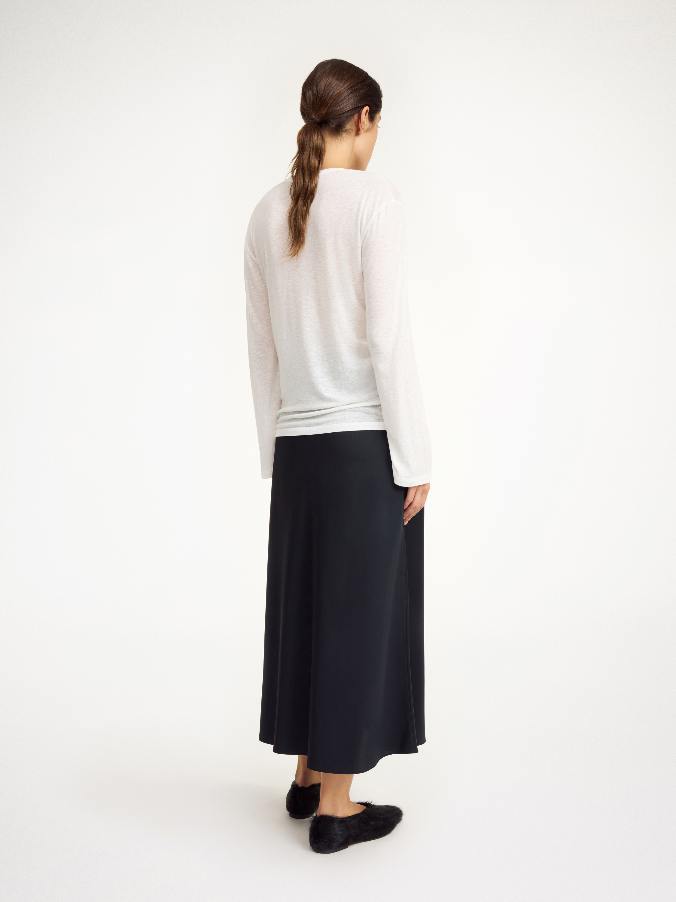 Shop By Malene Birger Amalou Top In Soft White