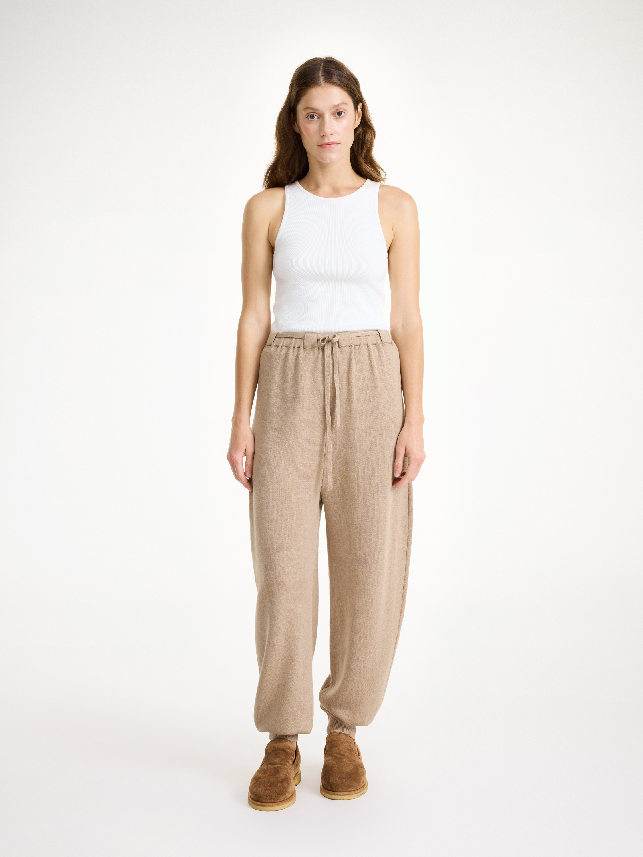 By Malene Birger Tevana High-waist Trousers In Nomad