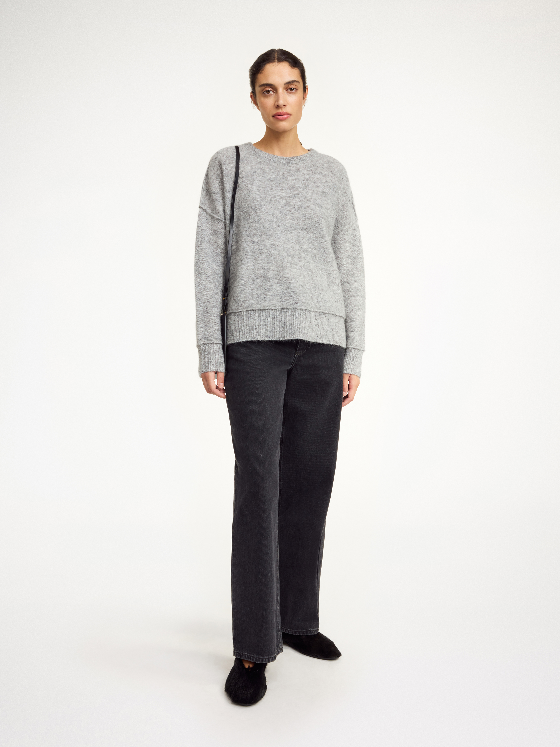 By Malene Birger Biagiorms Sweater In Grey Melange