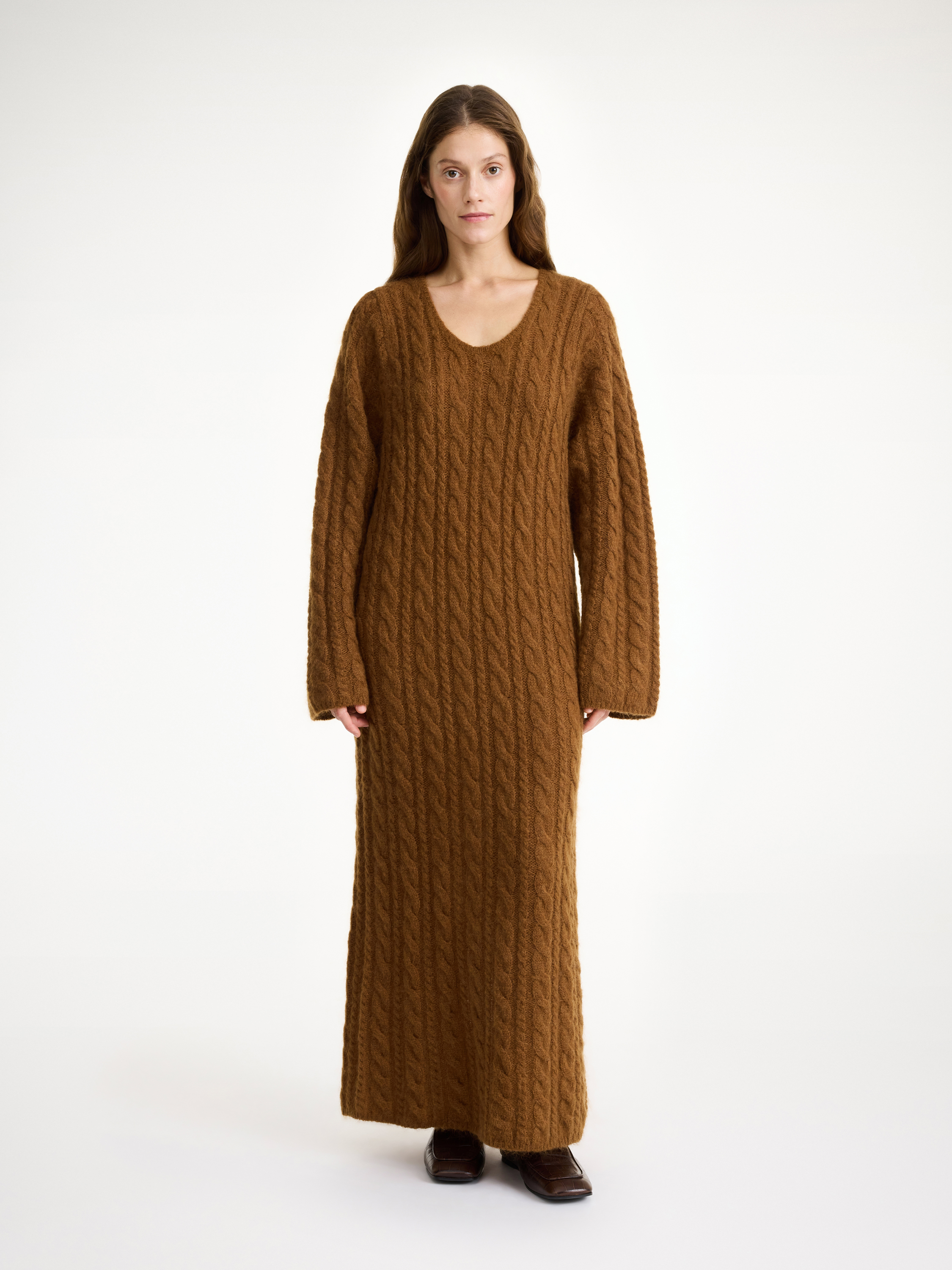 By Malene Birger Lovella Maxi Dress In Bison