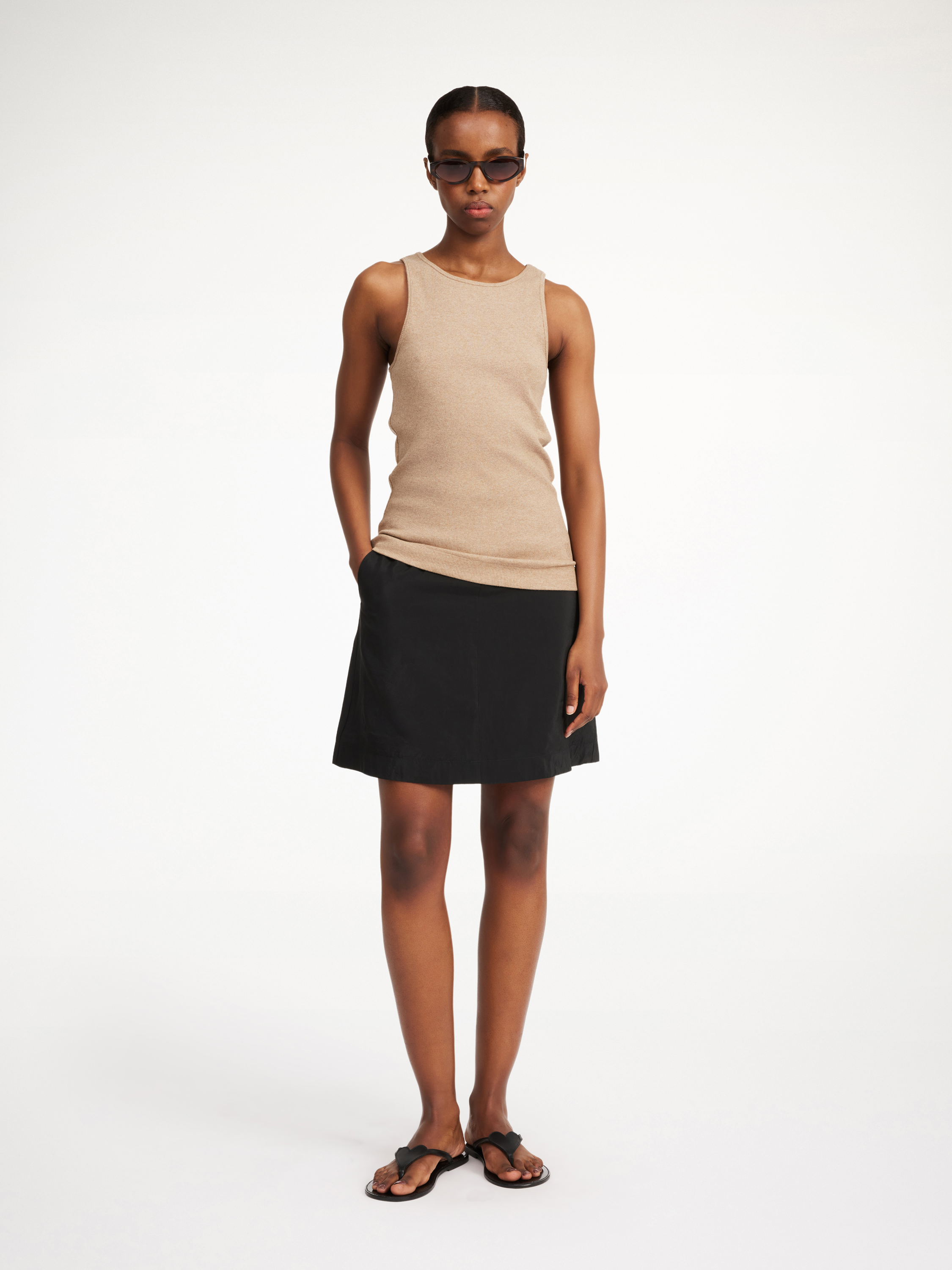 By Malene Birger Isabele Mini Skirt In Black