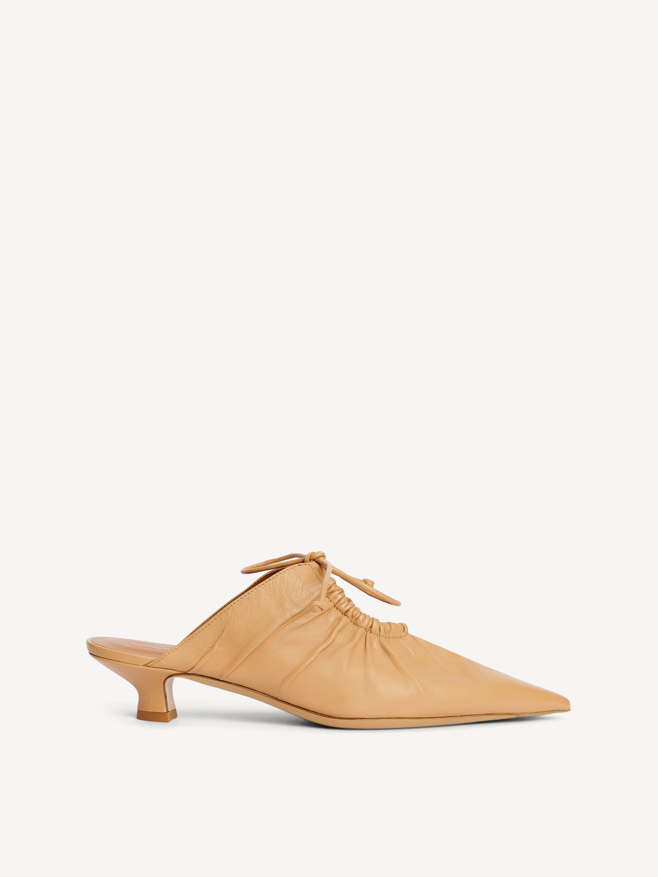 BY MALENE BIRGER MASEY LEATHER MULES