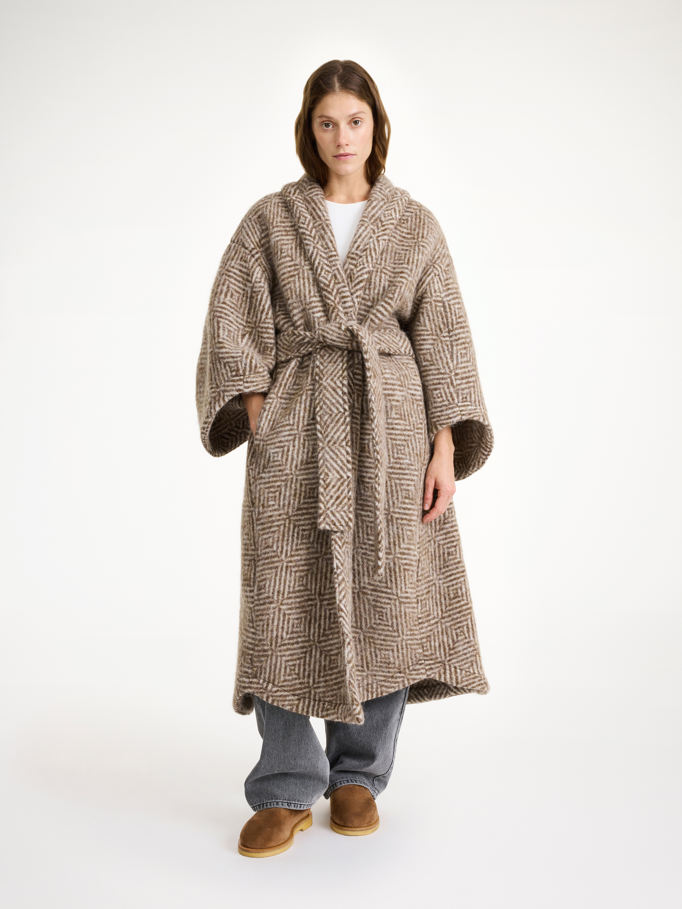 BY MALENE BIRGER MANGIA WOOL-BLEND COAT