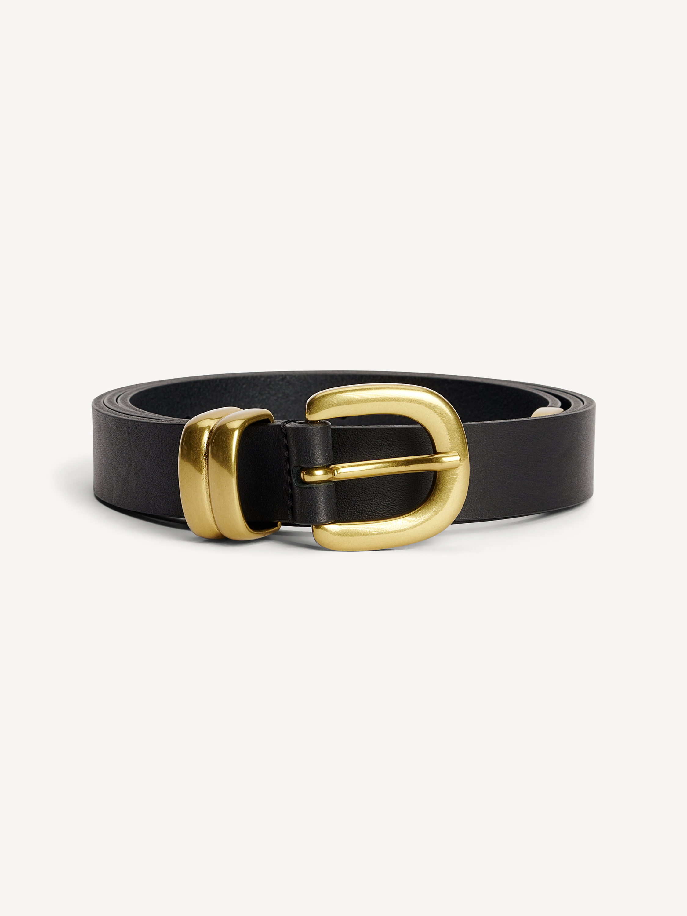 By Malene Birger Zoilo Leather Belt In Black