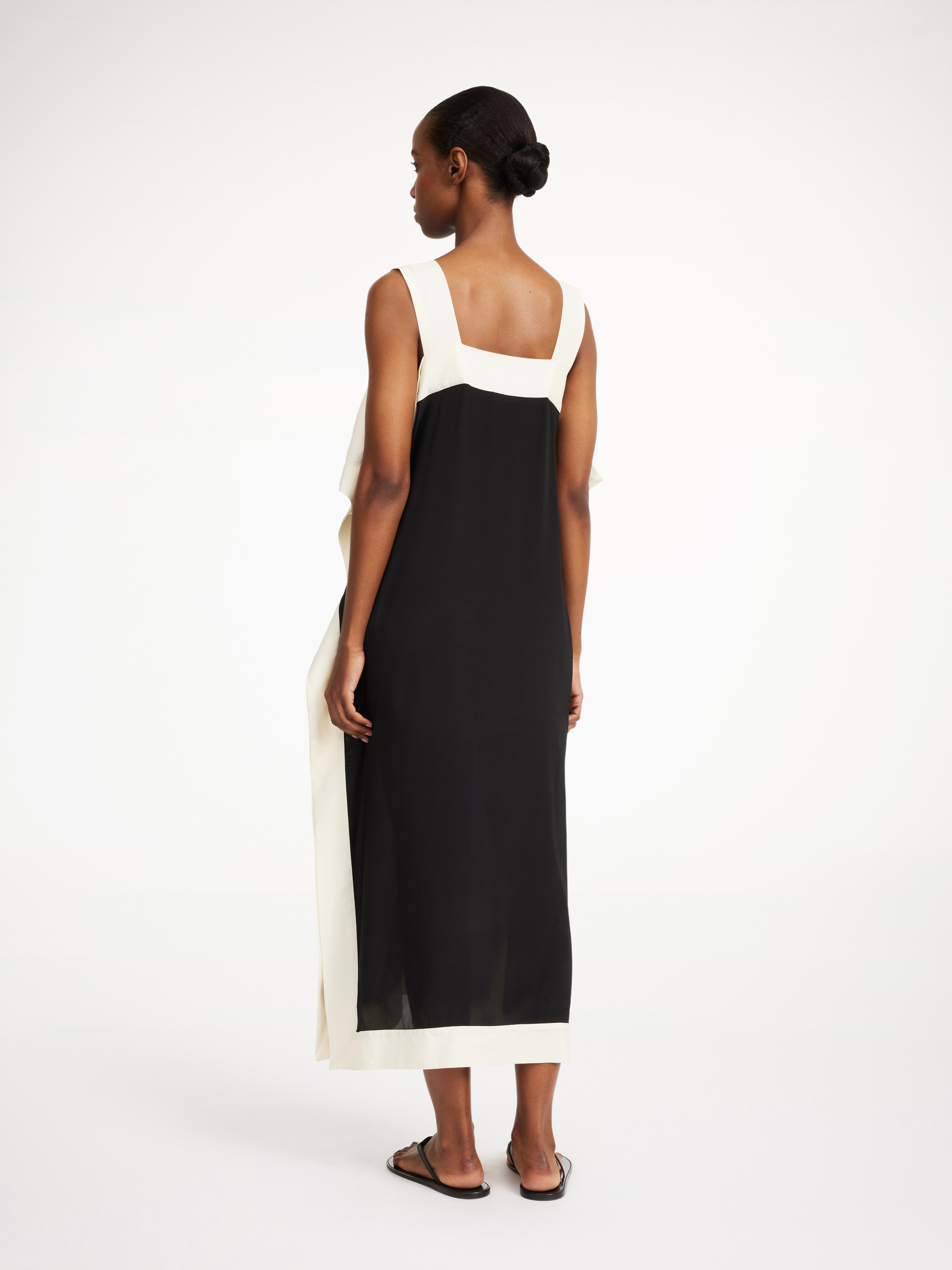 Shop By Malene Birger Gabrias Midi Dress In Black