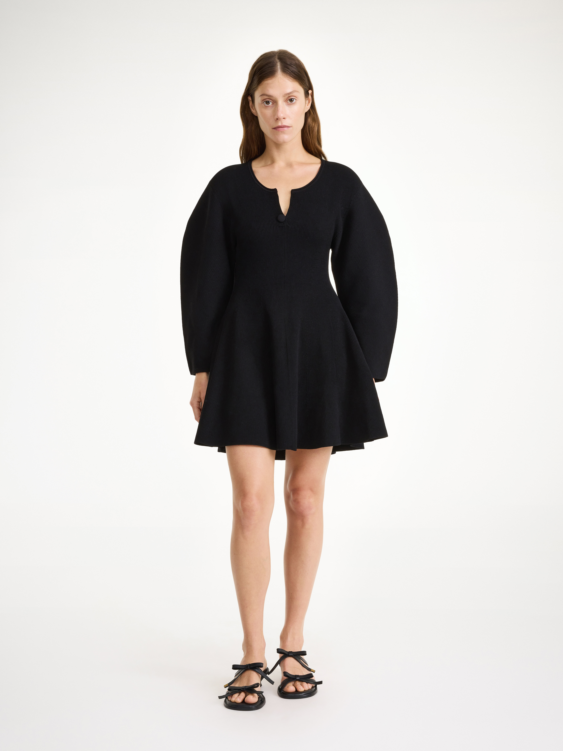 By Malene Birger Francesa Mini Dress In Black