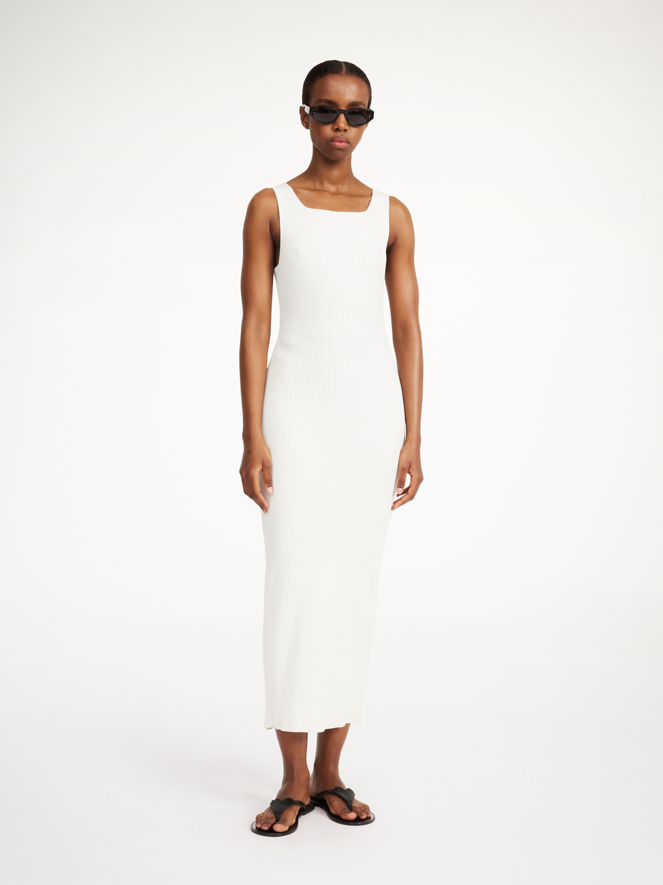 By Malene Birger Milelo Maxi Dress In Soft White