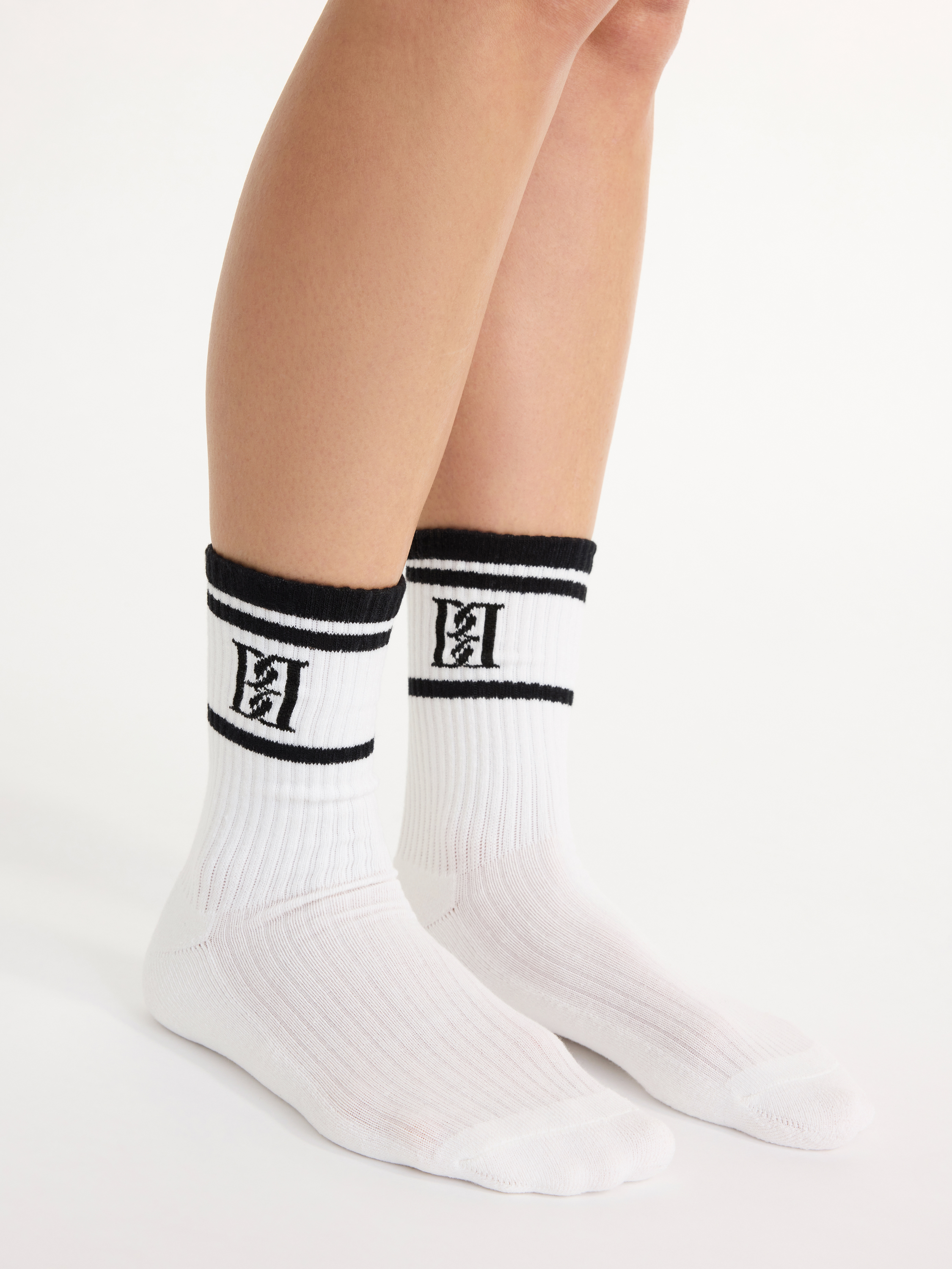 Shop By Malene Birger Leilana Socks In Soft White