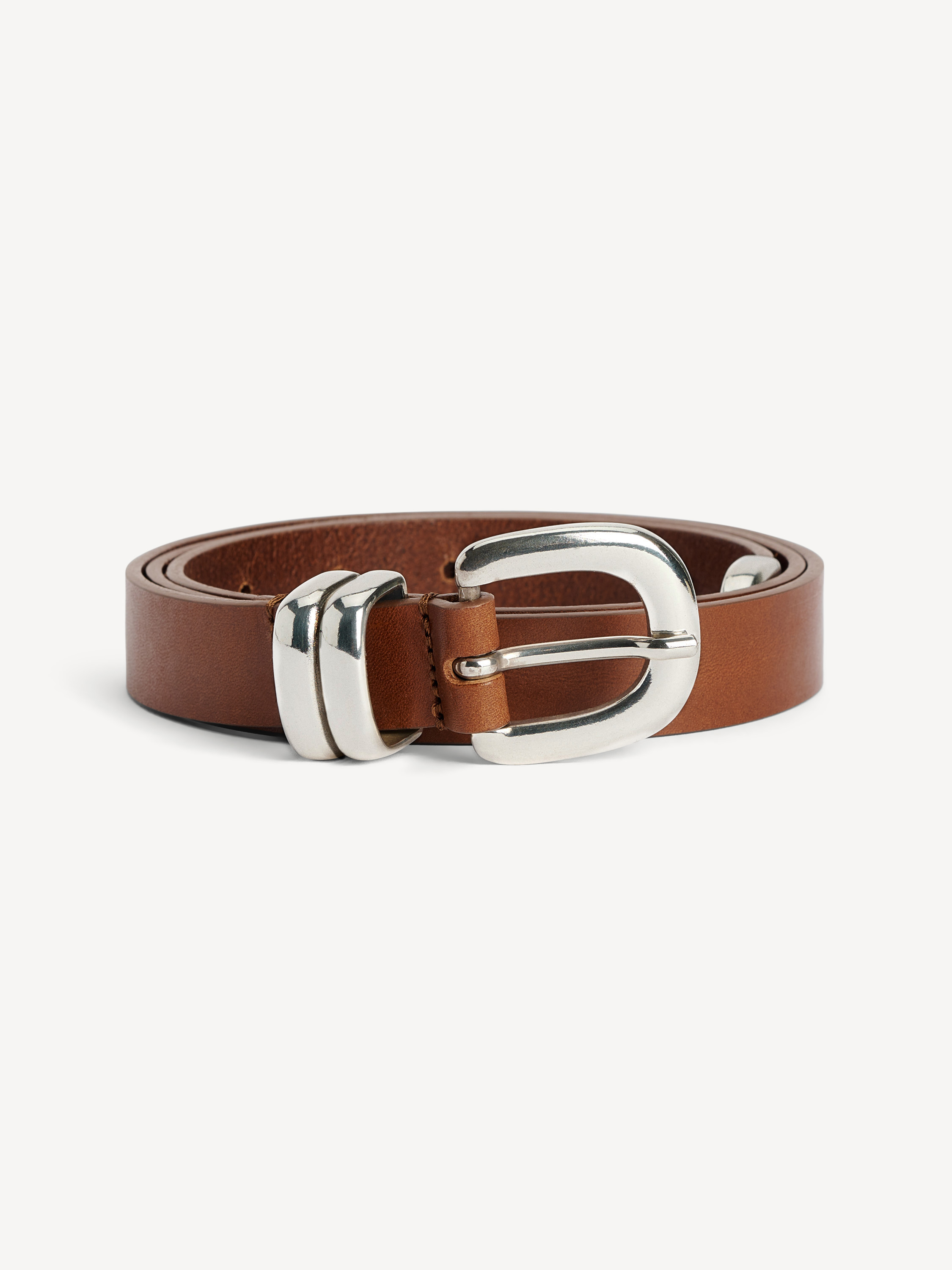 By Malene Birger Zoilo Leather Belt In Brown