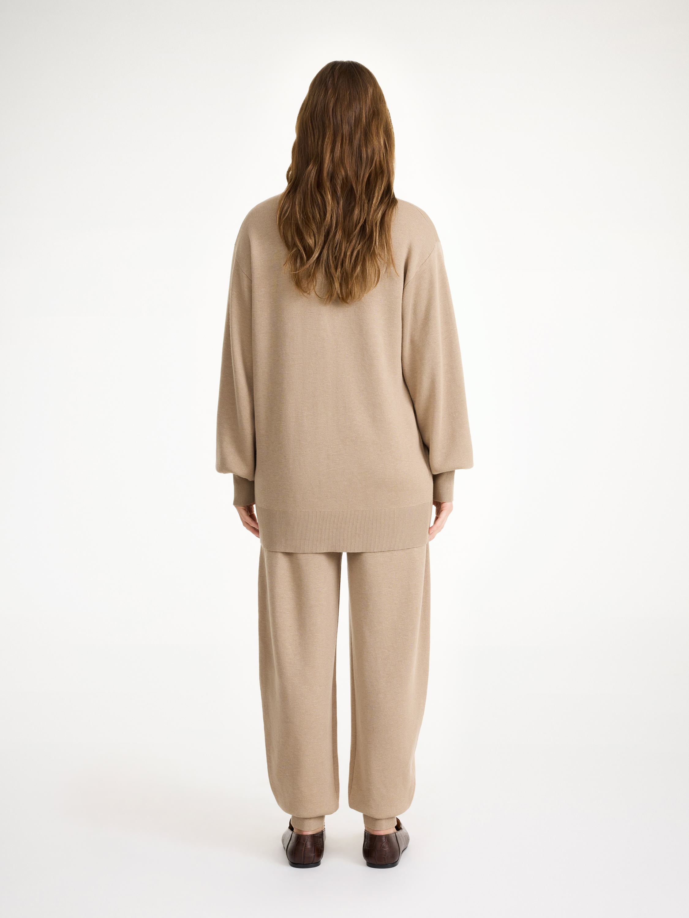 Shop By Malene Birger Manala Cardigan In Nomad