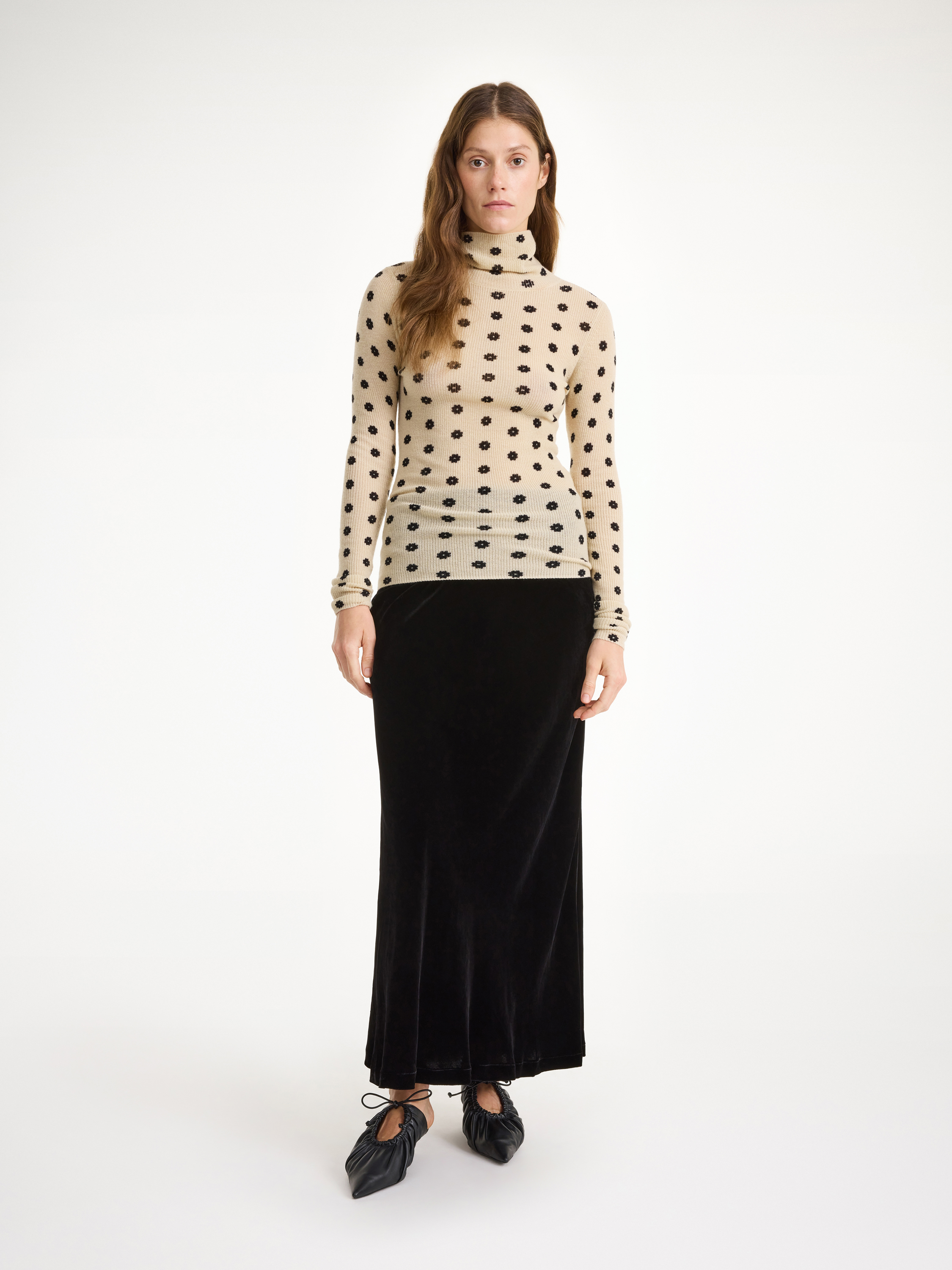 By Malene Birger Boshan Midi Skirt In Black