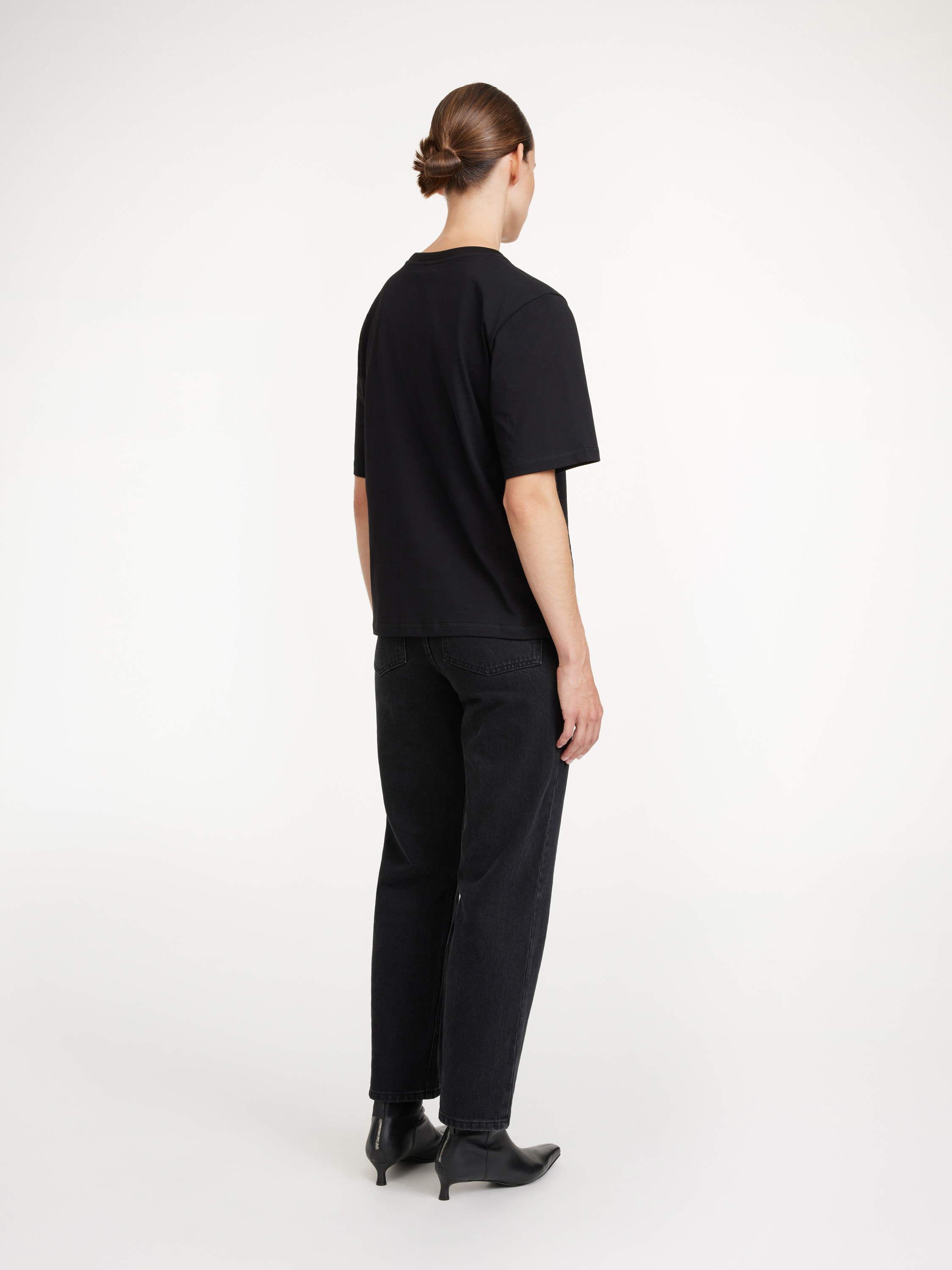 Shop By Malene Birger Hedil T-shirt In Black