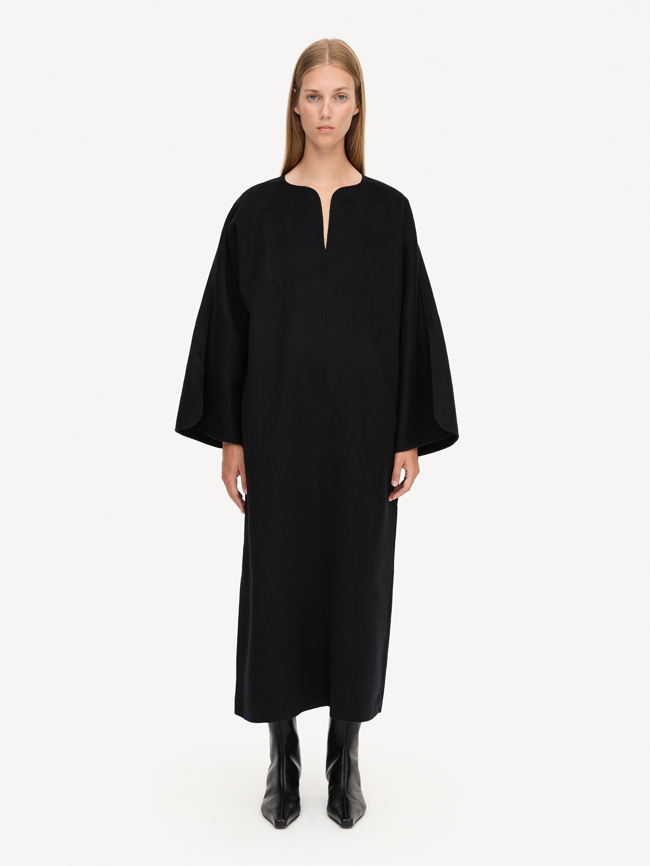 By Malene Birger Cais Wool Dress In Black