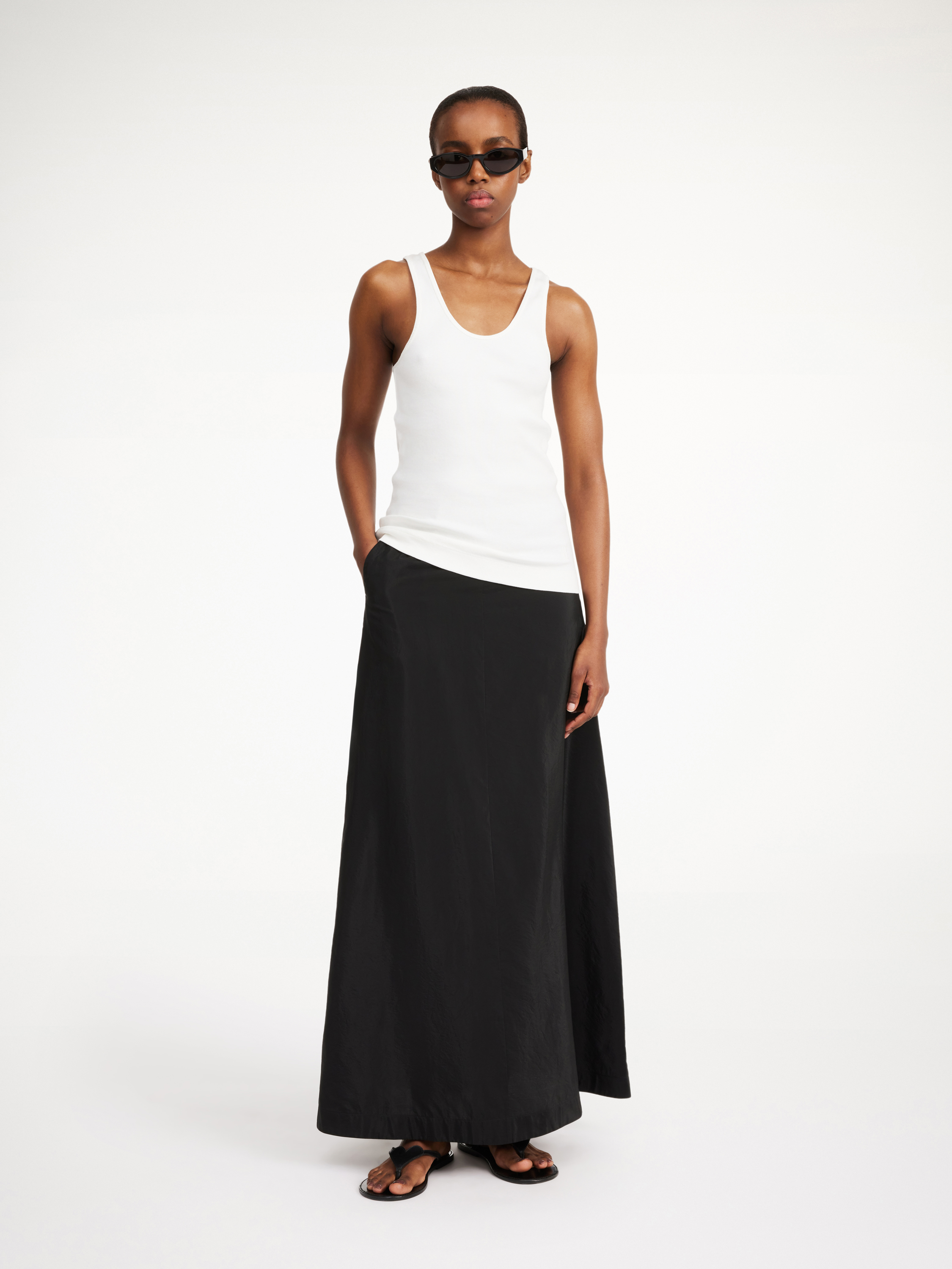 By Malene Birger Isoldas Maxi Skirt In Black