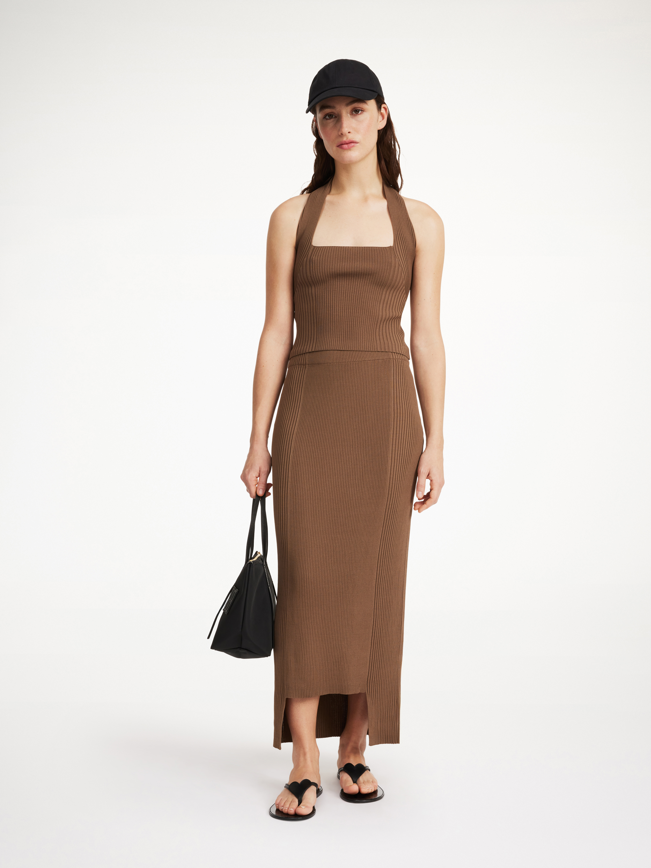 By Malene Birger Merine Maxi Skirt In Shitake