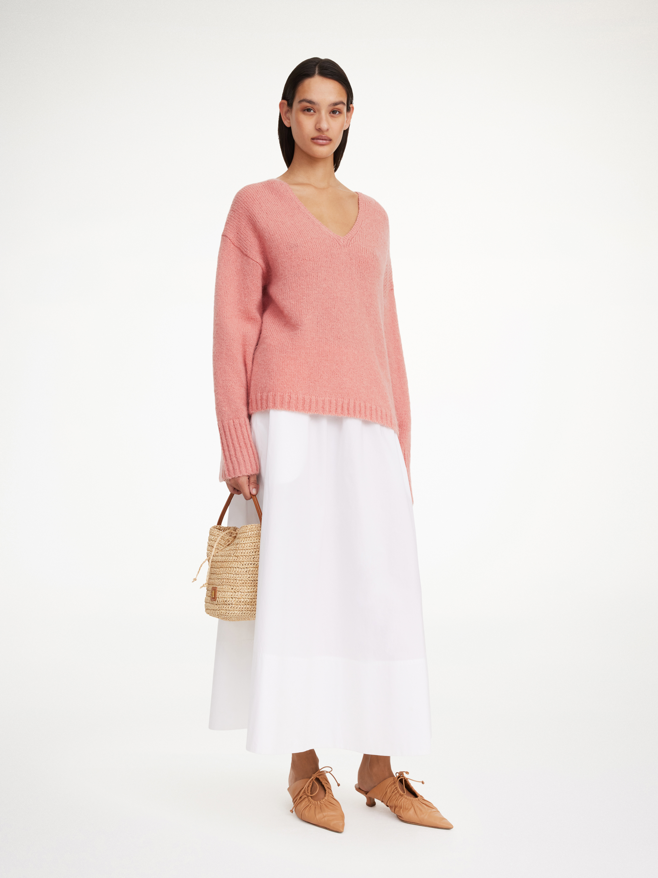 Shop By Malene Birger Cimone Sweater In Diva