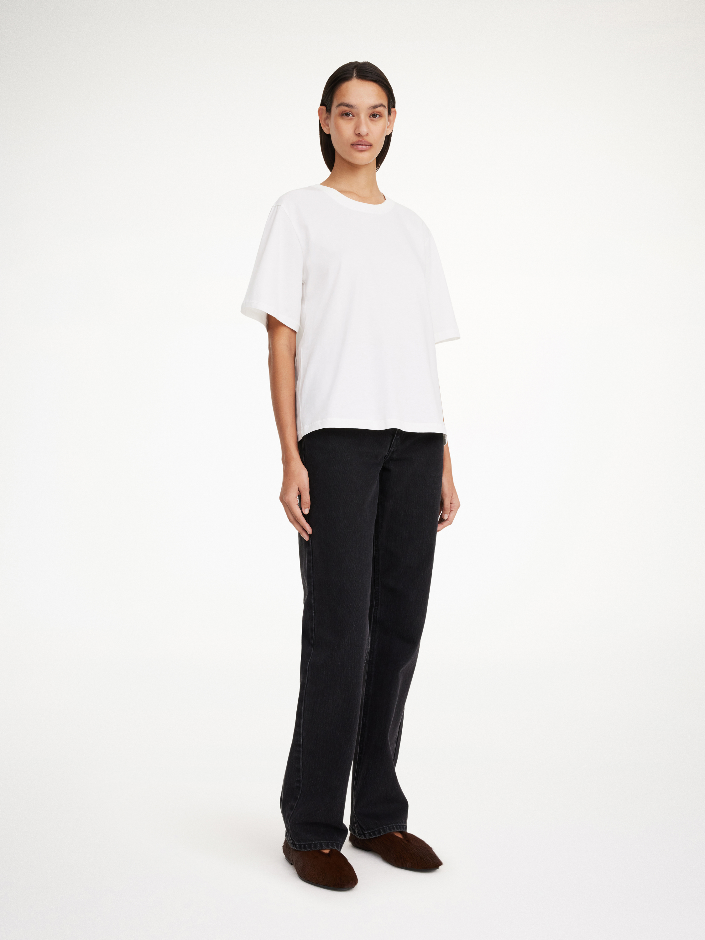 By Malene Birger Hedil T-shirt In Soft White