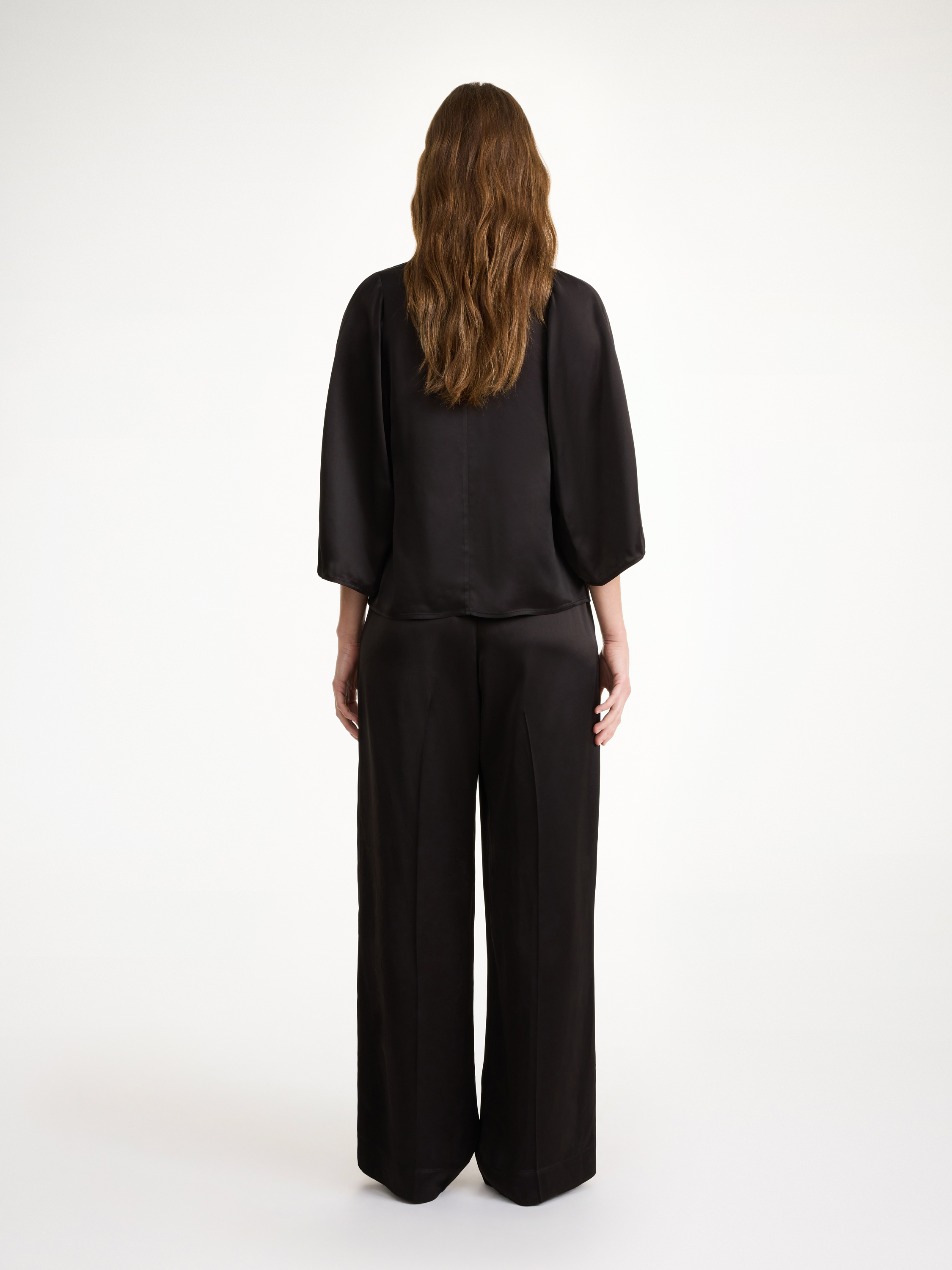 Shop By Malene Birger Calyas Blouse In Black